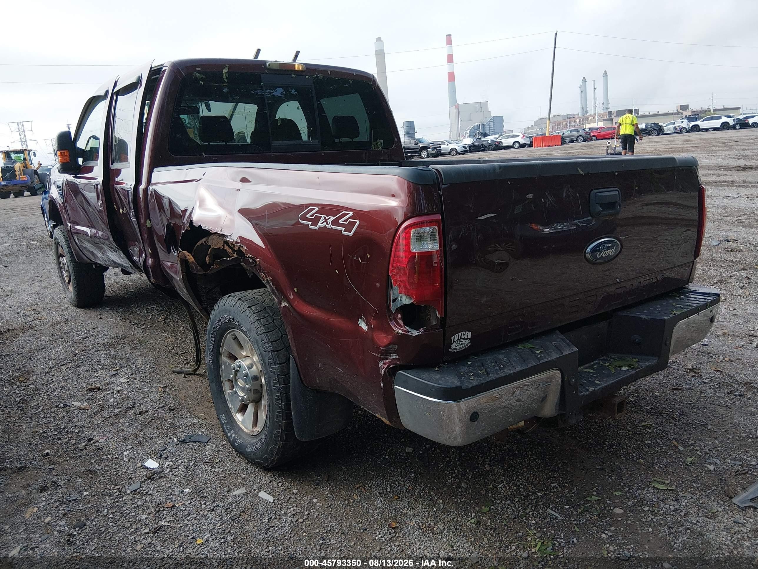 2010 Ford Super Duty F-250 Srw Cabelas/king Ranch/lariat/xl/xlt Maroon vin: 1FTSW2B5XAEB10165
