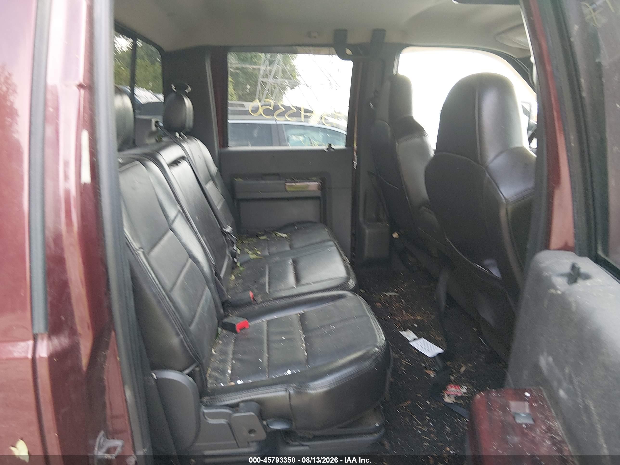 2010 Ford Super Duty F-250 Srw Cabelas/king Ranch/lariat/xl/xlt Maroon vin: 1FTSW2B5XAEB10165