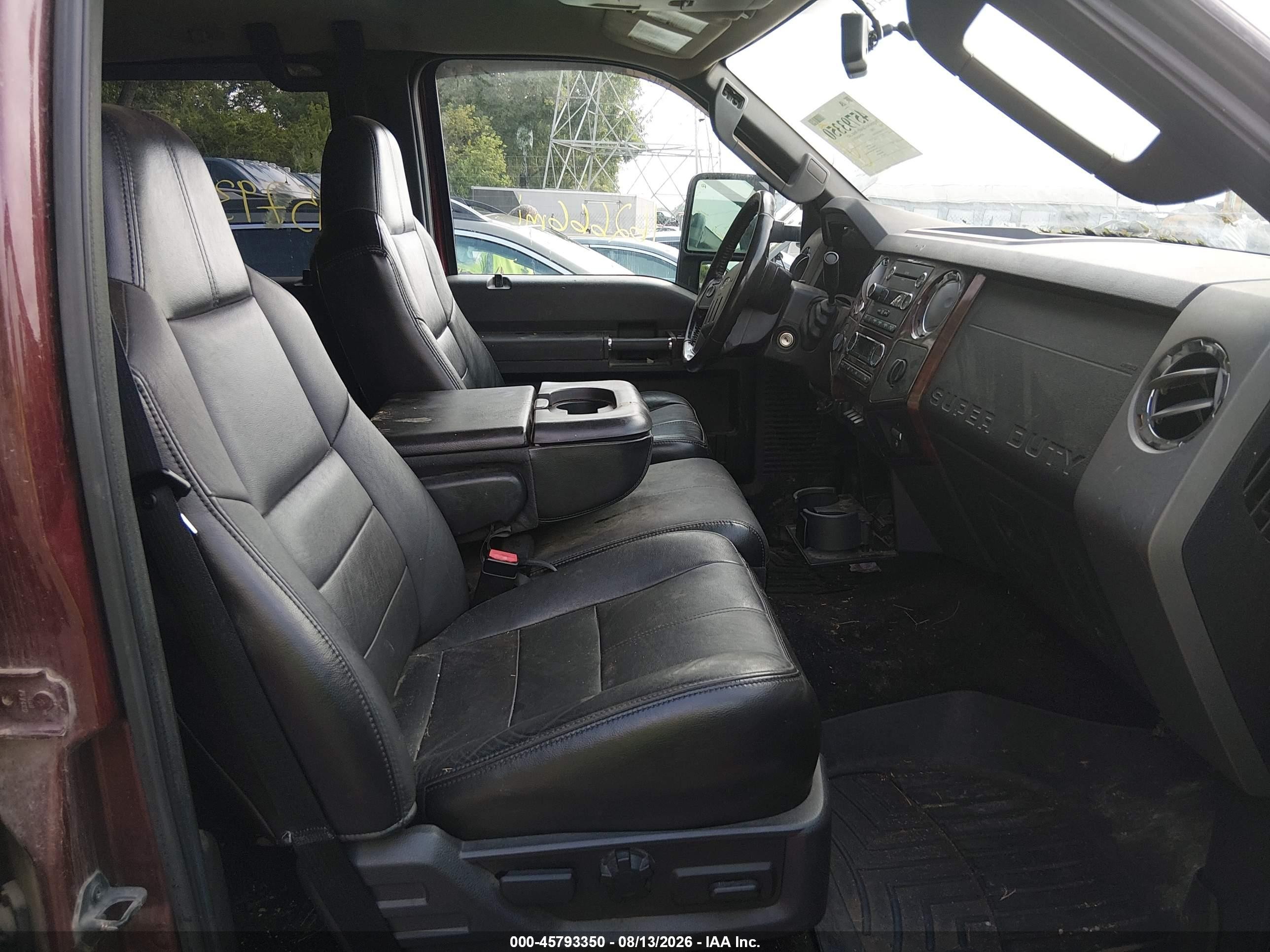 2010 Ford Super Duty F-250 Srw Cabelas/king Ranch/lariat/xl/xlt Maroon vin: 1FTSW2B5XAEB10165