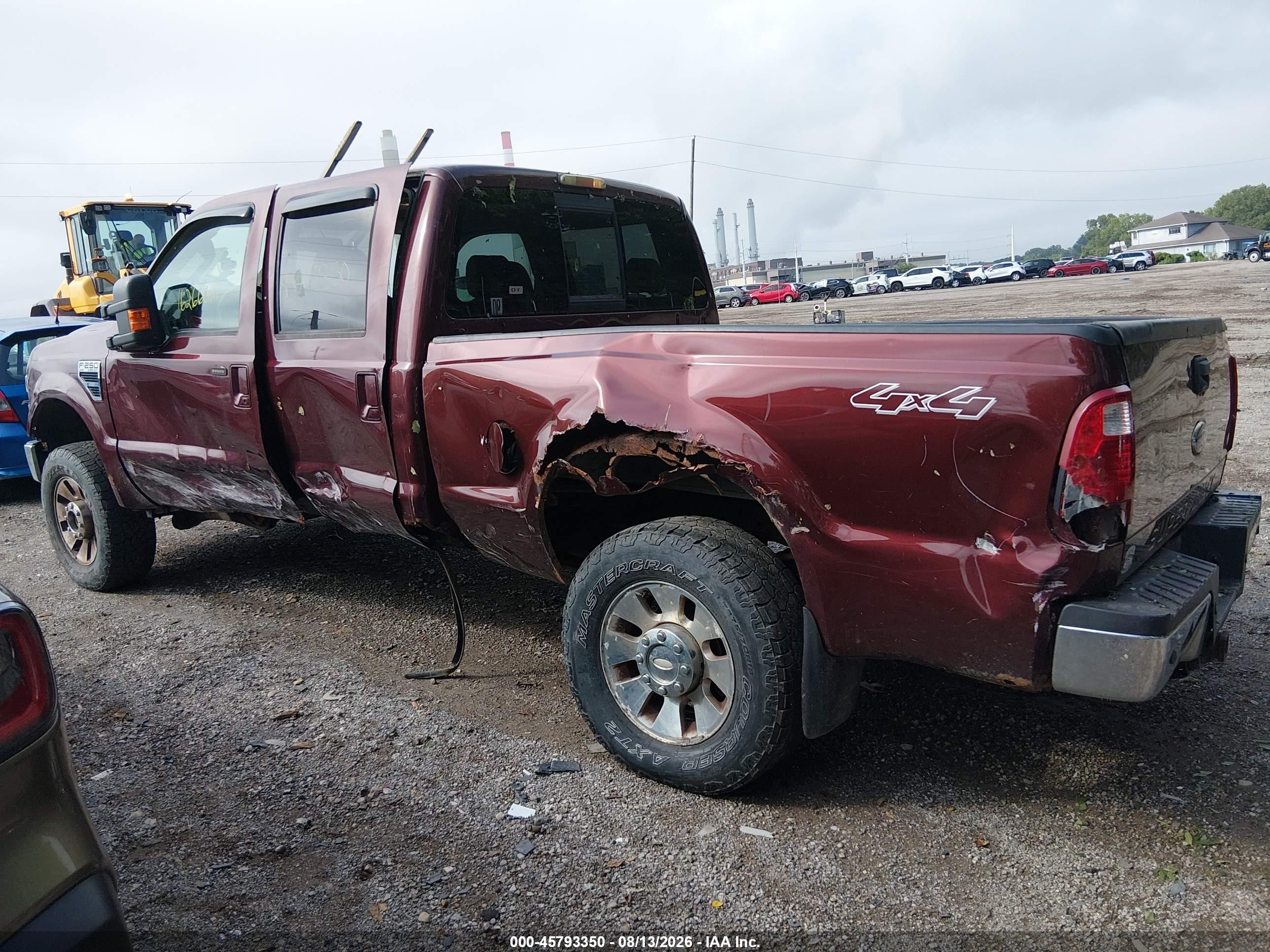 2010 Ford Super Duty F-250 Srw Cabelas/king Ranch/lariat/xl/xlt Maroon vin: 1FTSW2B5XAEB10165
