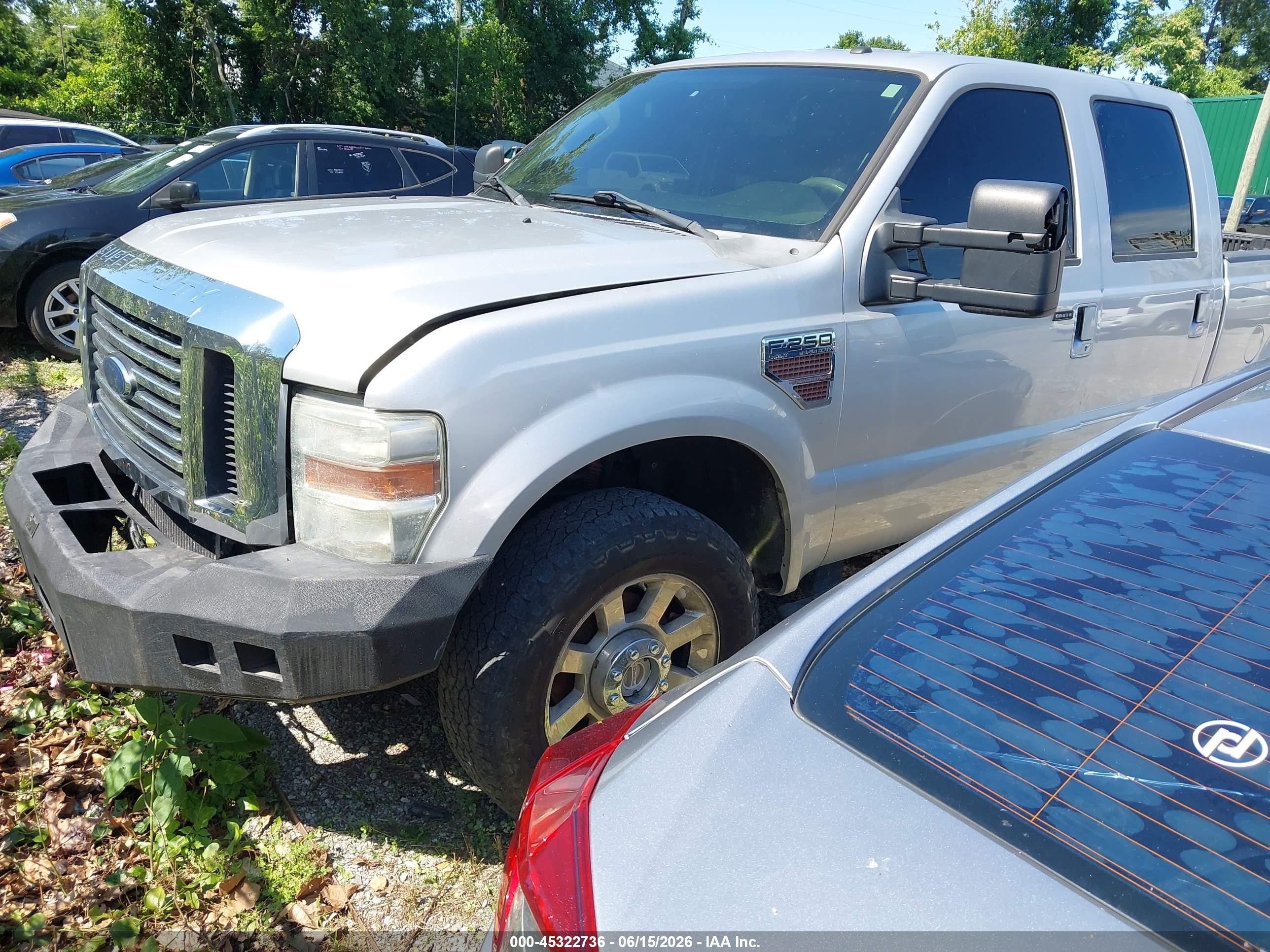 2010 Ford F-250 Cabela's/harley-davidson/king Ranch/lariat/xl/xlt Серебряный vin: 1FTSW2BR0AEA04990