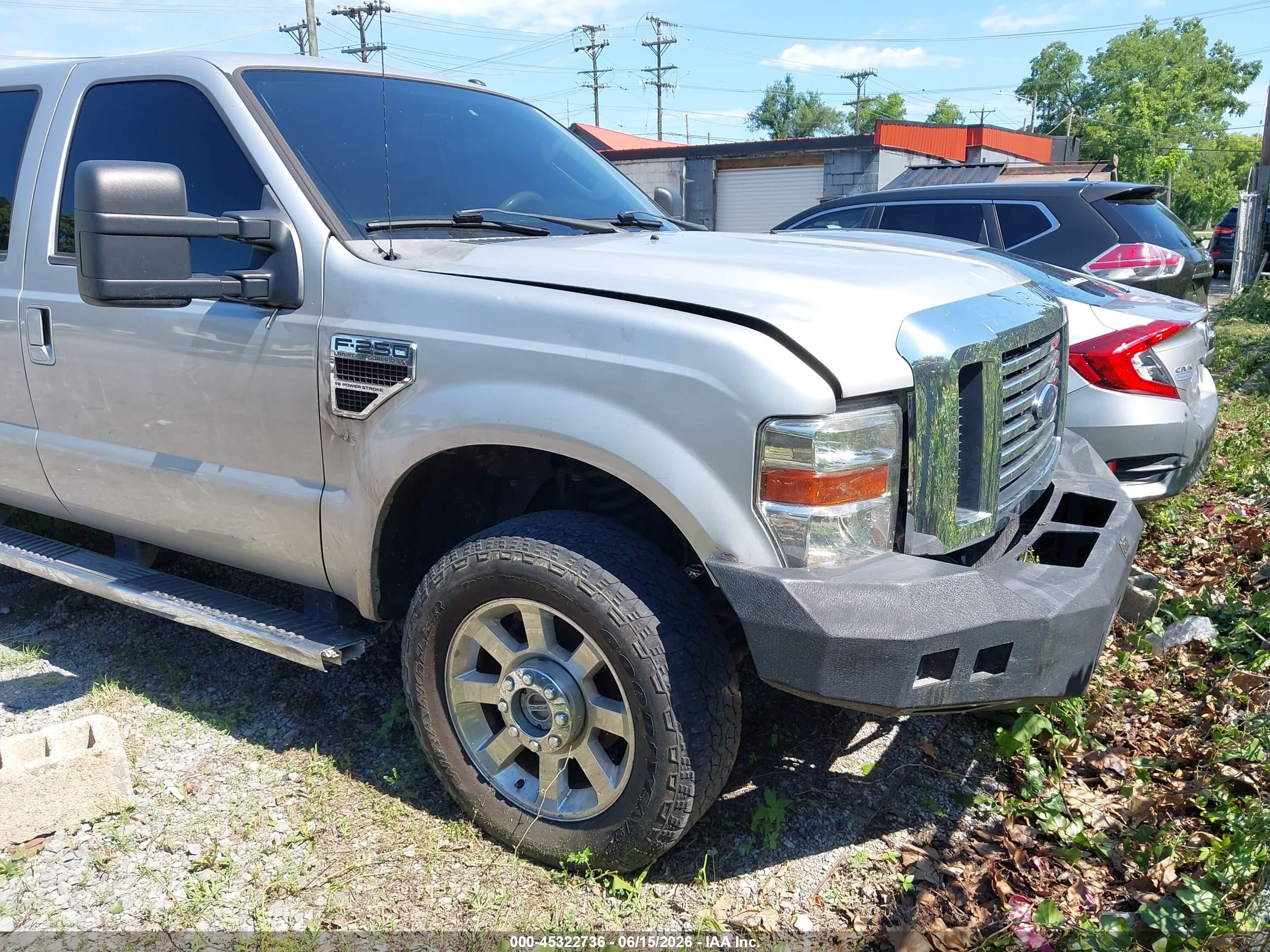 2010 Ford F-250 Cabela's/harley-davidson/king Ranch/lariat/xl/xlt Silver vin: 1FTSW2BR0AEA04990