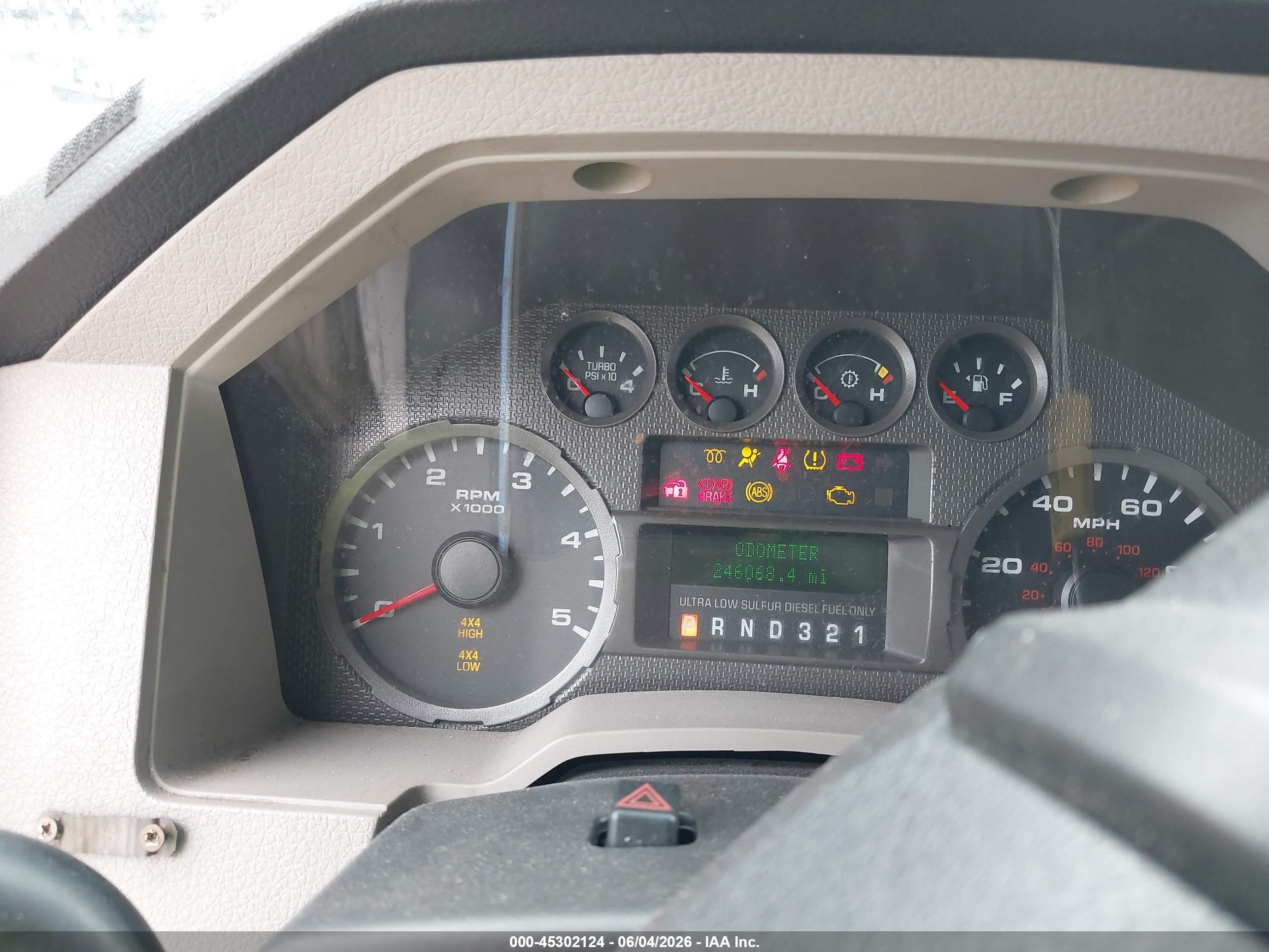 2010 Ford F-250 Cabela's/harley-davidson/king Ranch/lariat/xl/xlt Silver vin: 1FTSW2BR0AEA51033