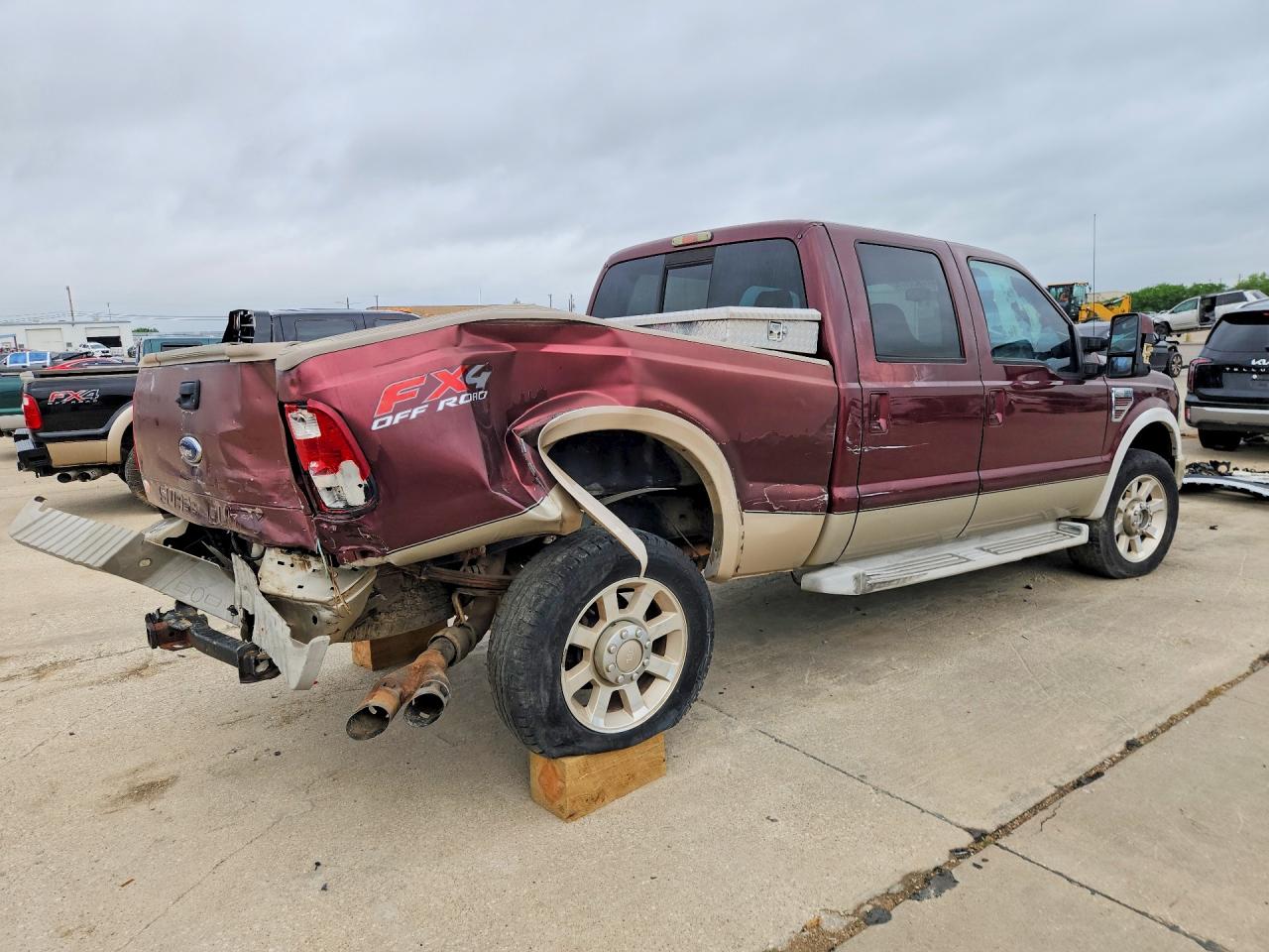 2010 Ford F250 Super Duty Бордовый vin: 1FTSW2BR1AEA98555