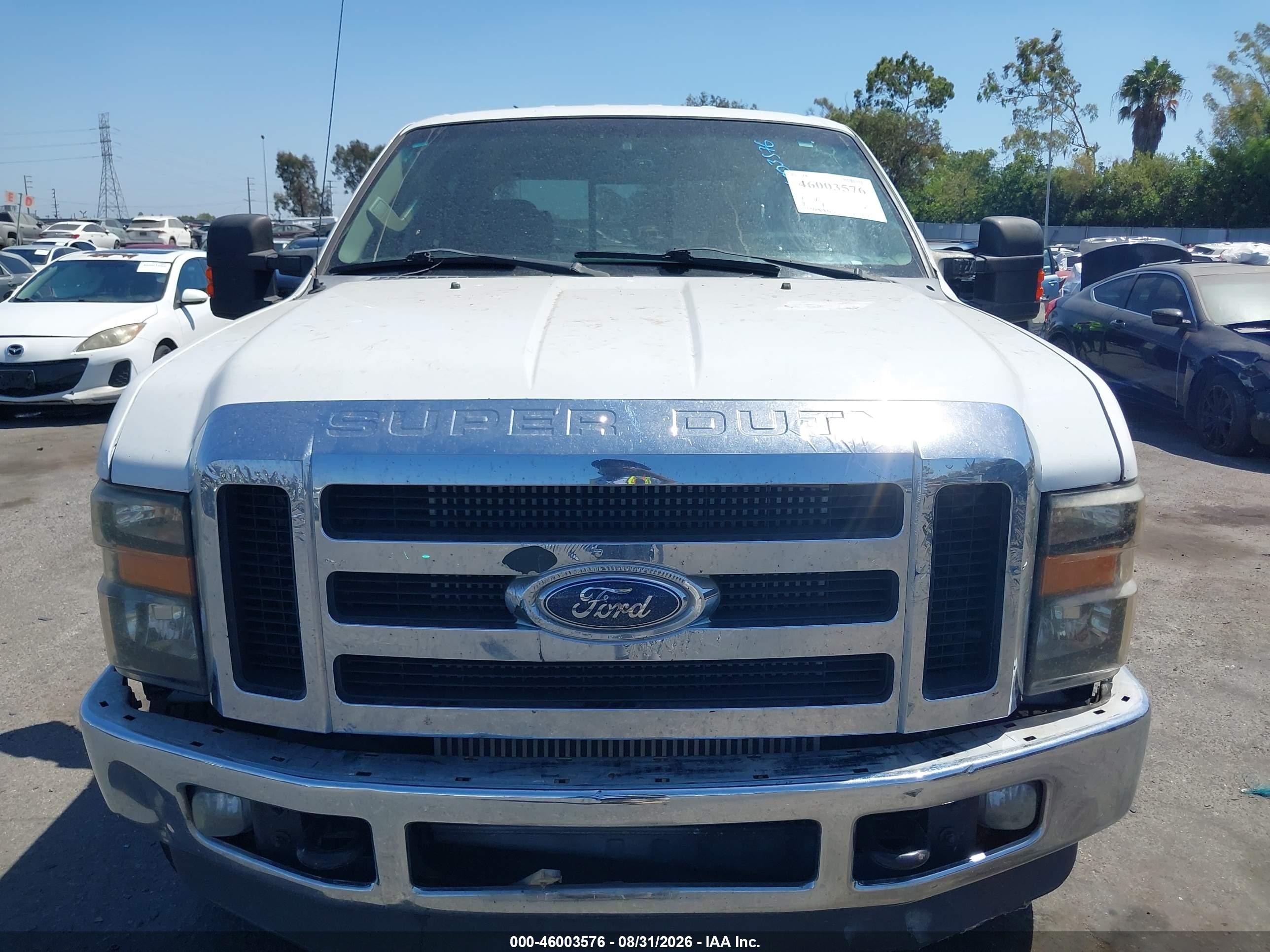 2010 Ford F-250 Cabela's/harley-davidson/king Ranch/lariat/xl/xlt White vin: 1FTSW2BR1AEB10610