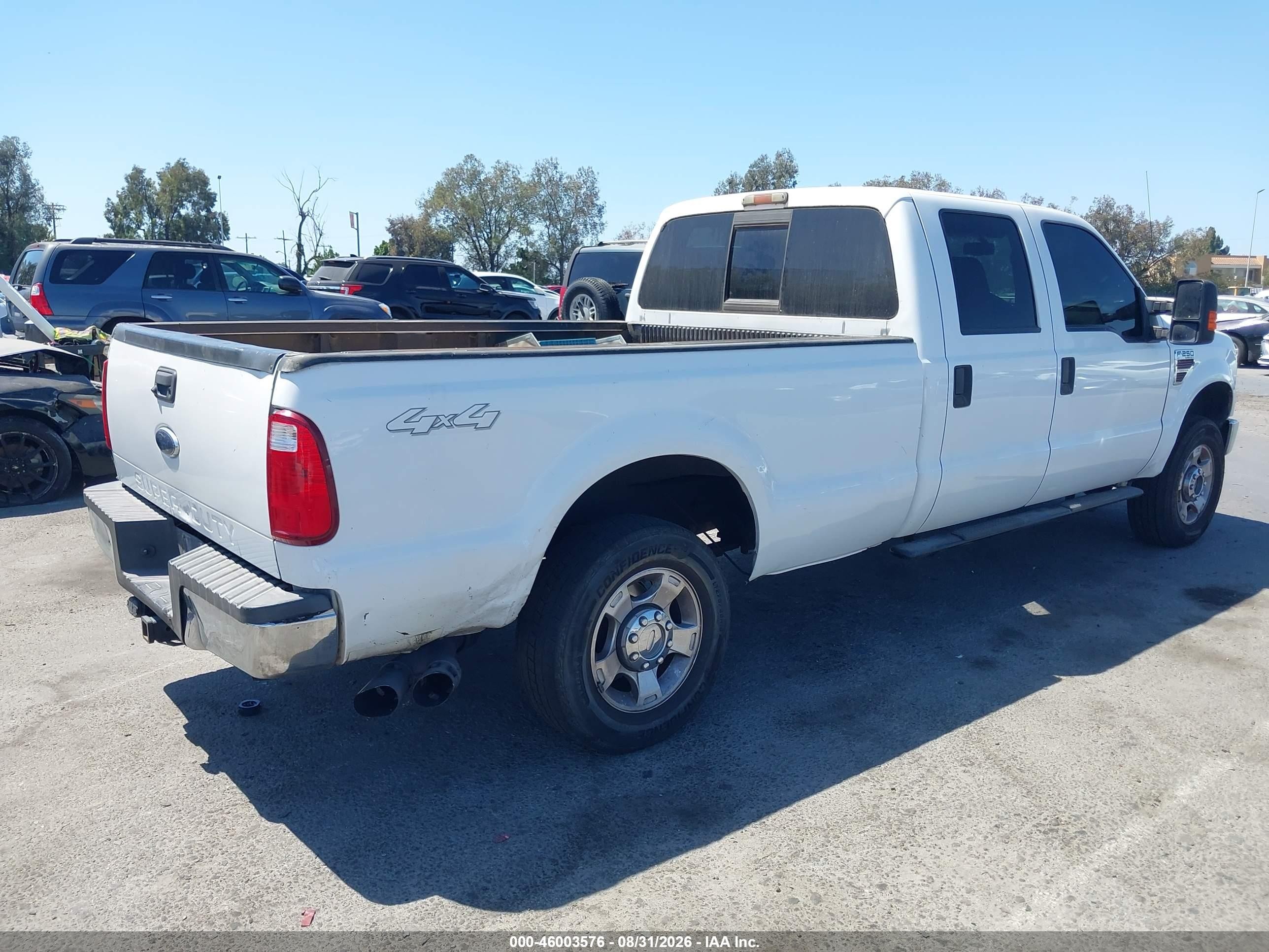 2010 Ford F-250 Cabela's/harley-davidson/king Ranch/lariat/xl/xlt White vin: 1FTSW2BR1AEB10610