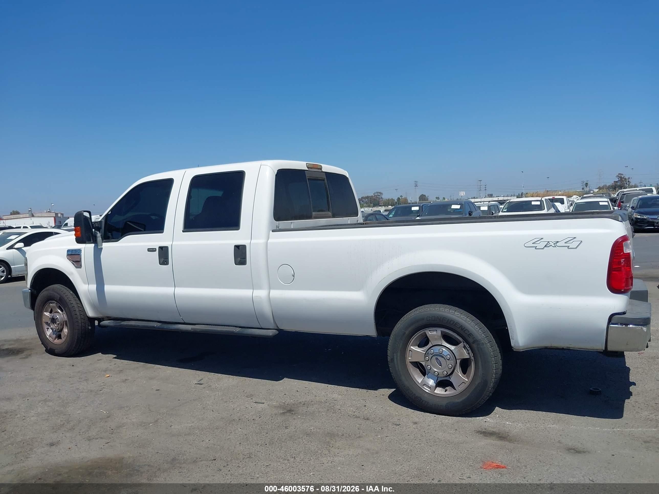 2010 Ford F-250 Cabela's/harley-davidson/king Ranch/lariat/xl/xlt White vin: 1FTSW2BR1AEB10610