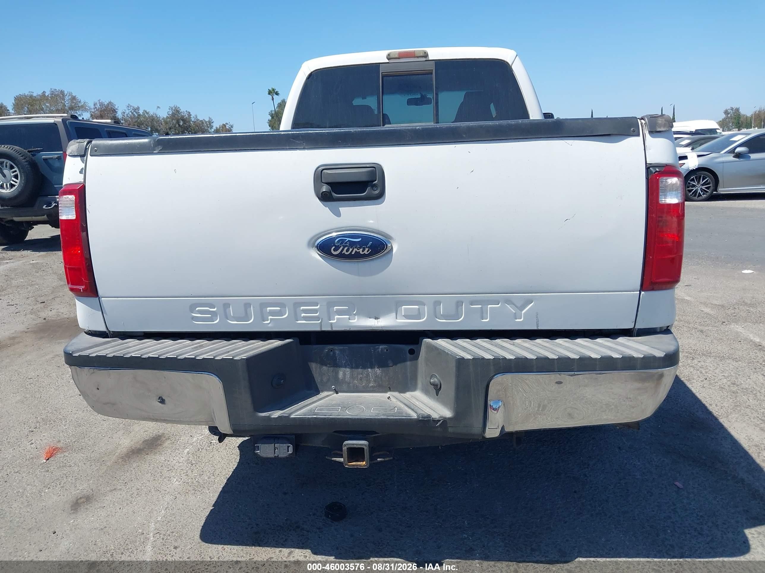 2010 Ford F-250 Cabela's/harley-davidson/king Ranch/lariat/xl/xlt White vin: 1FTSW2BR1AEB10610