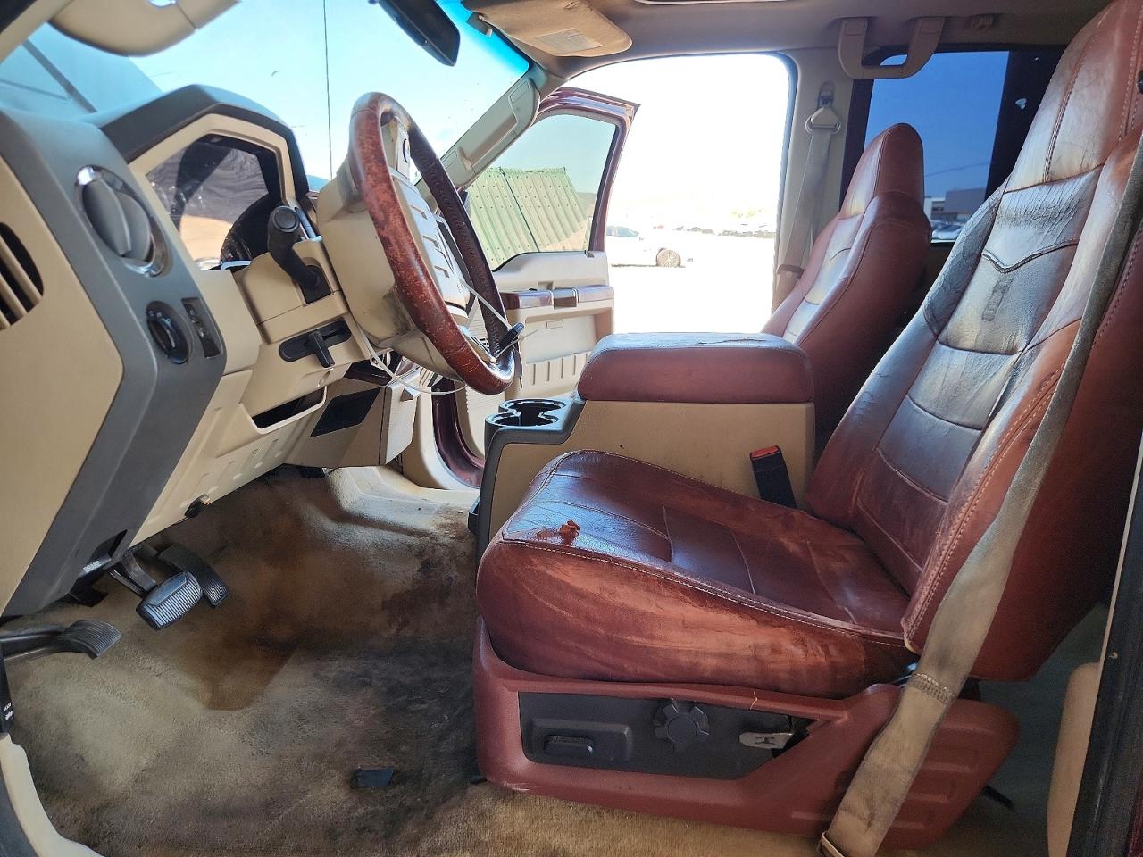2010 Ford F250 Super Duty Burgundy vin: 1FTSW2BR1AEB14818