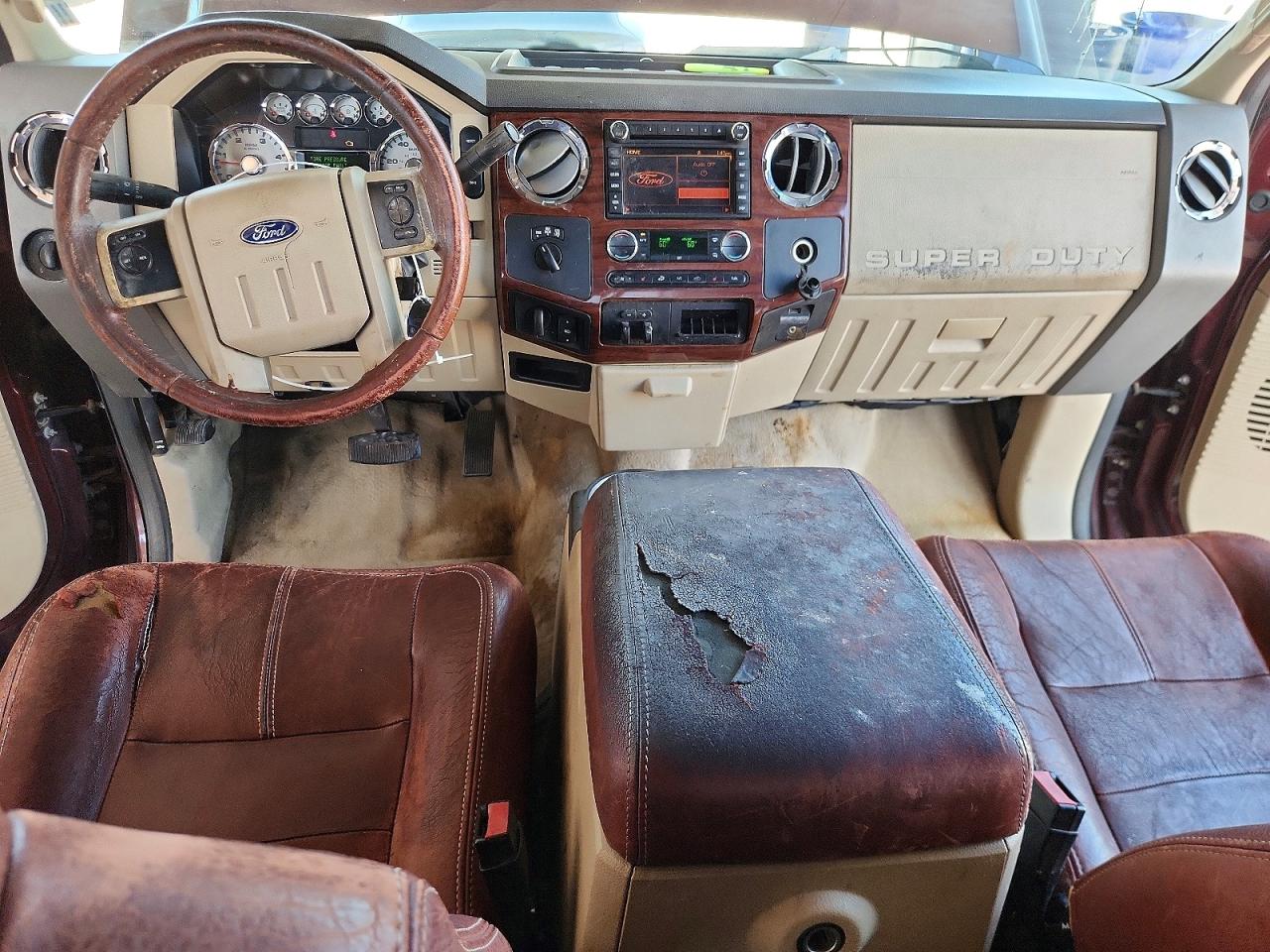 2010 Ford F250 Super Duty Burgundy vin: 1FTSW2BR1AEB14818