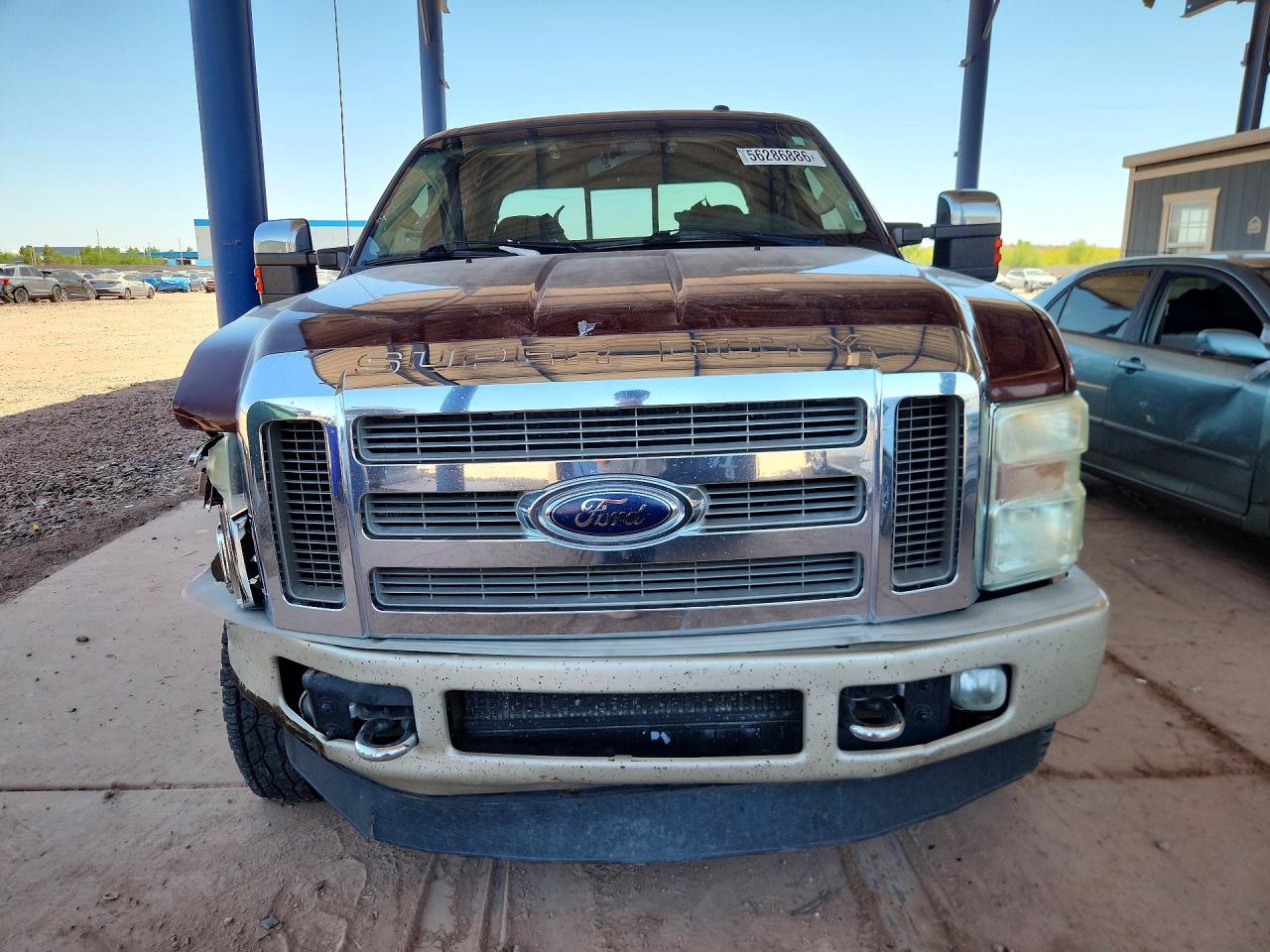 2010 Ford F250 Super Duty Burgundy vin: 1FTSW2BR1AEB14818