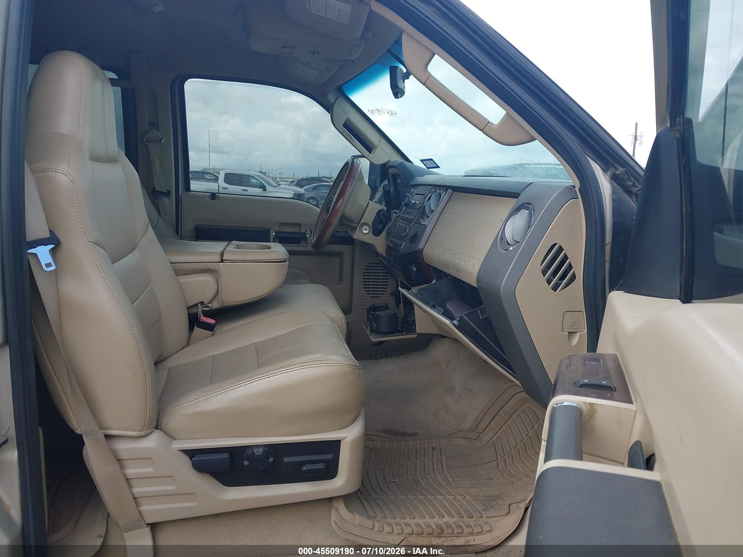 2010 Ford F-250 Cabela's/harley-davidson/king Ranch/lariat/xl/xlt Желто-коричневый vin: 1FTSW2BR1AEB32364