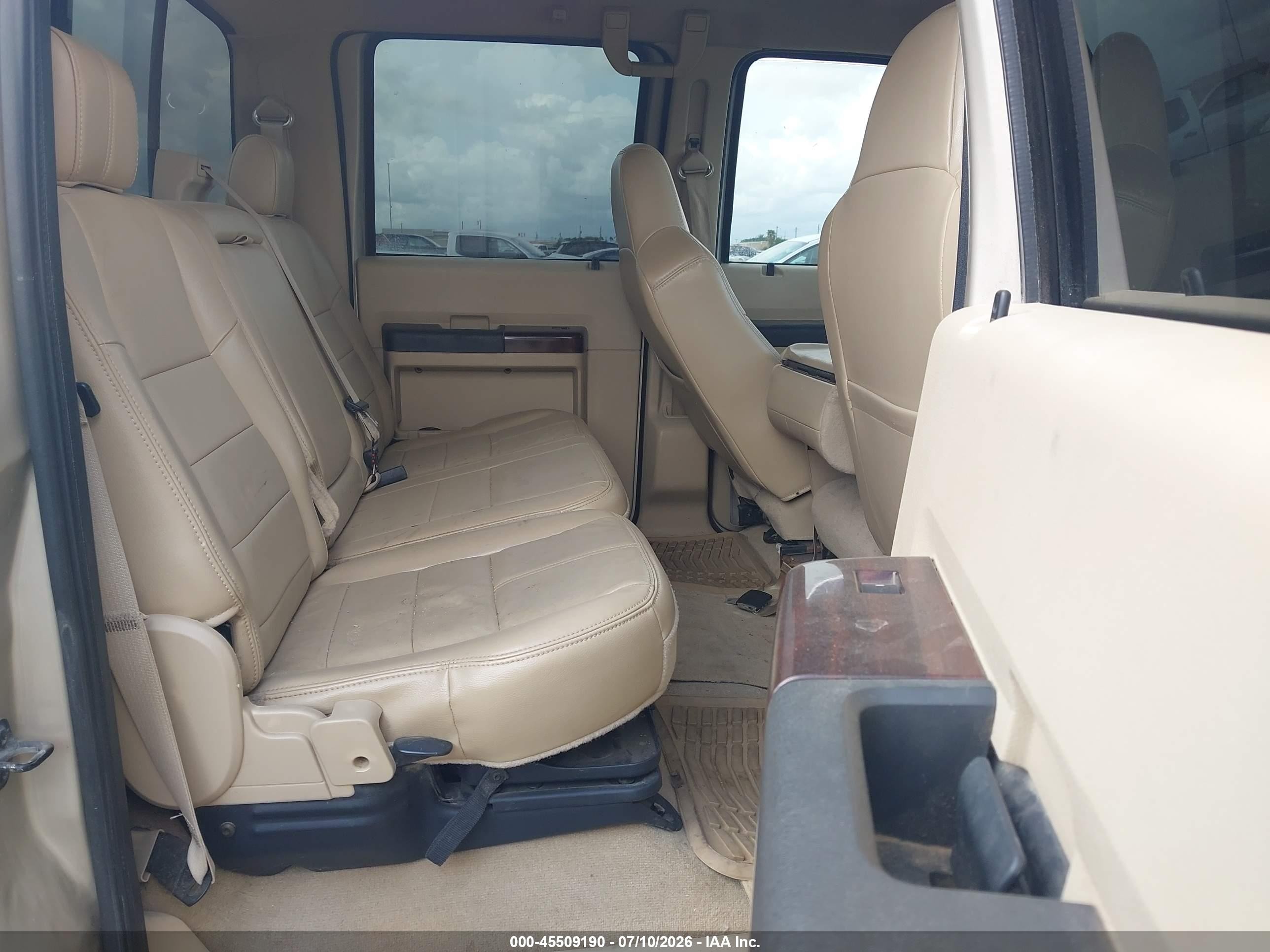 2010 Ford F-250 Cabela's/harley-davidson/king Ranch/lariat/xl/xlt Желто-коричневый vin: 1FTSW2BR1AEB32364