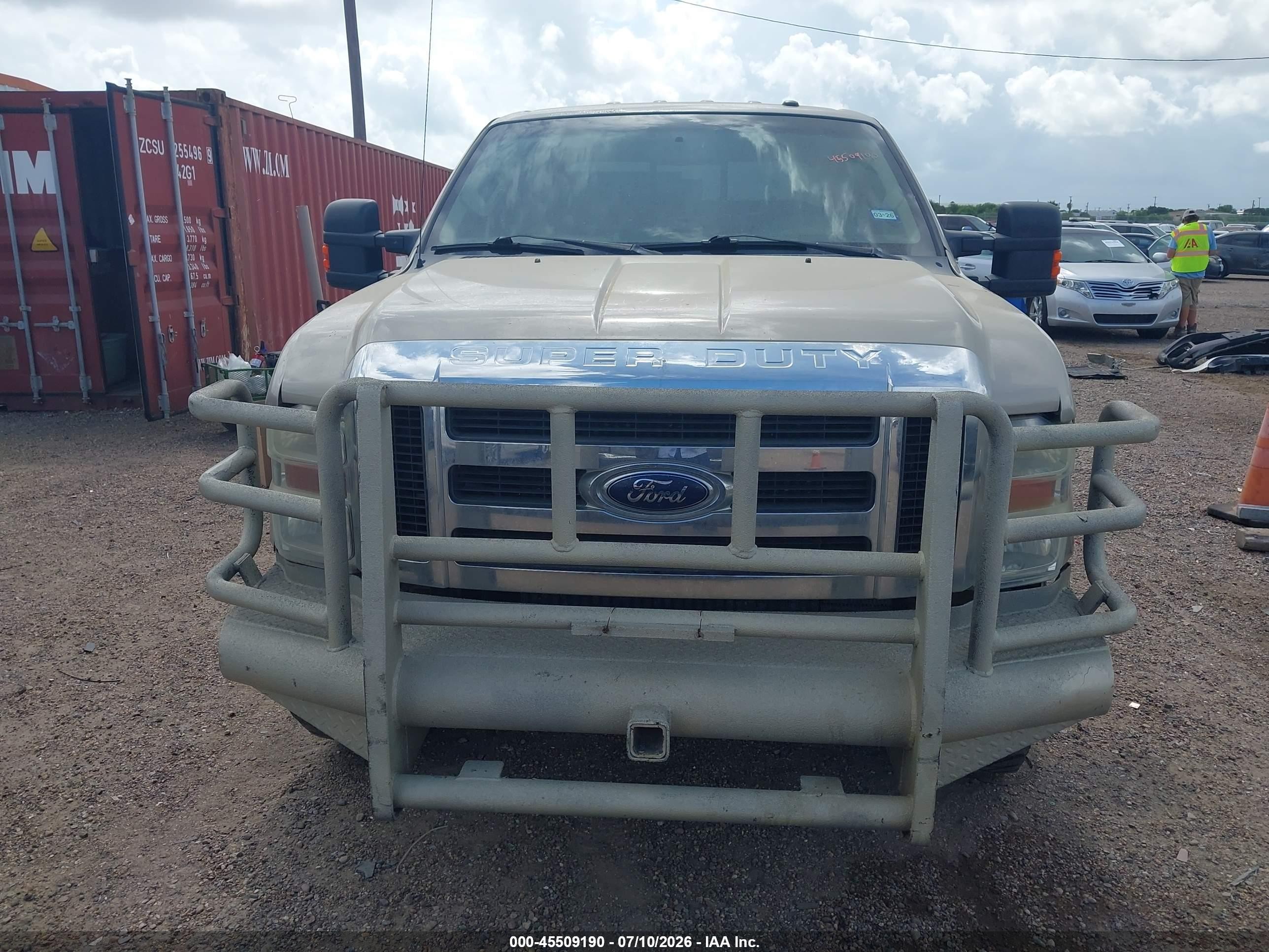 2010 Ford F-250 Cabela's/harley-davidson/king Ranch/lariat/xl/xlt Желто-коричневый vin: 1FTSW2BR1AEB32364