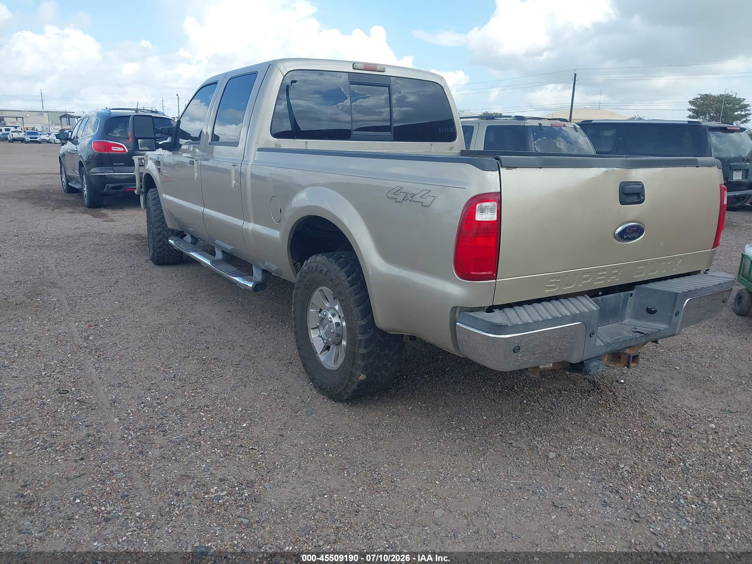 2010 Ford F-250 Cabela's/harley-davidson/king Ranch/lariat/xl/xlt Желто-коричневый vin: 1FTSW2BR1AEB32364