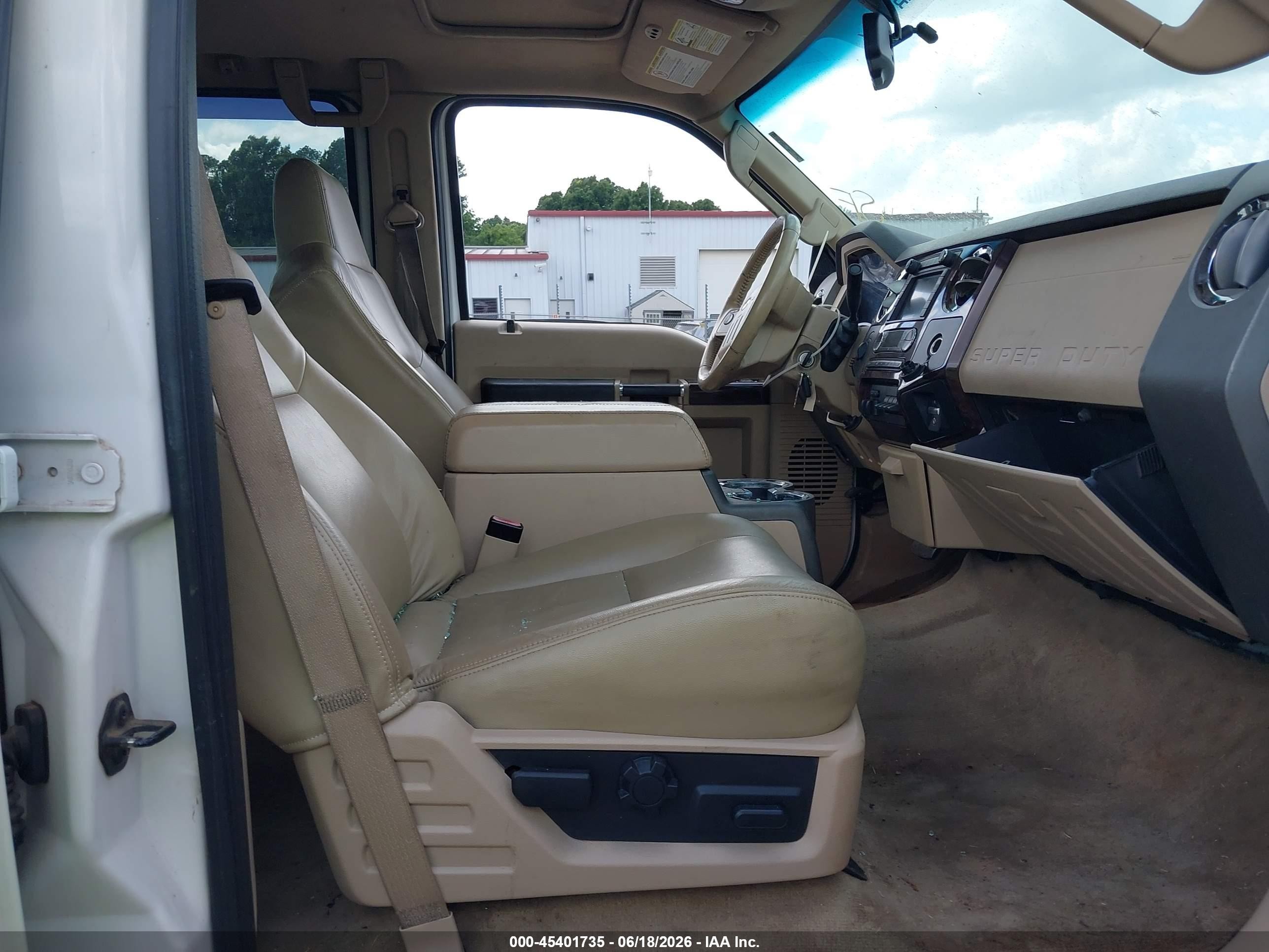 2010 Ford Super Duty F-250 Srw Cabelas/harley-davidson/king Ranch/lariat/xl/xlt White vin: 1FTSW2BR2AEA62292