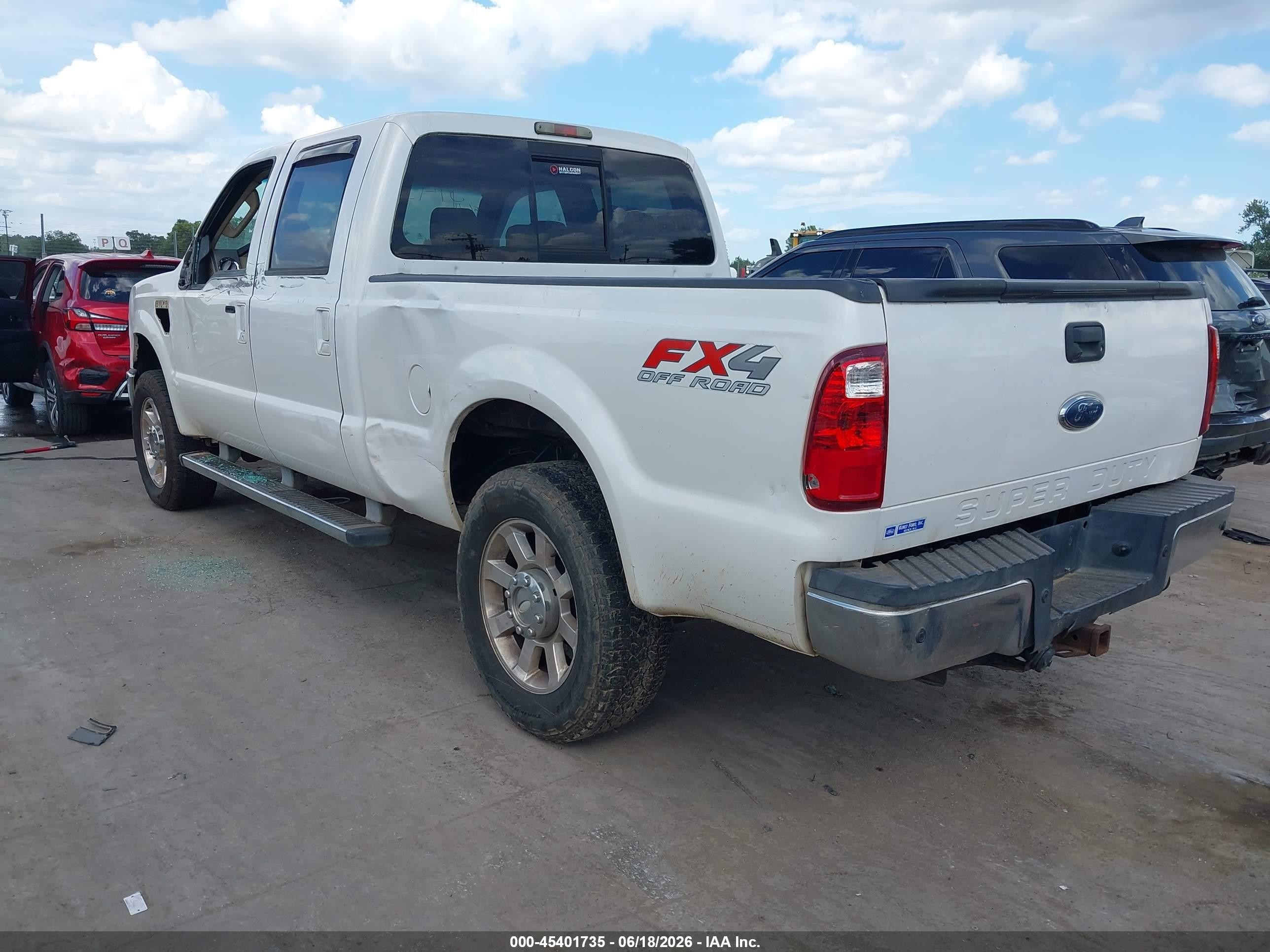 2010 Ford Super Duty F-250 Srw Cabelas/harley-davidson/king Ranch/lariat/xl/xlt White vin: 1FTSW2BR2AEA62292