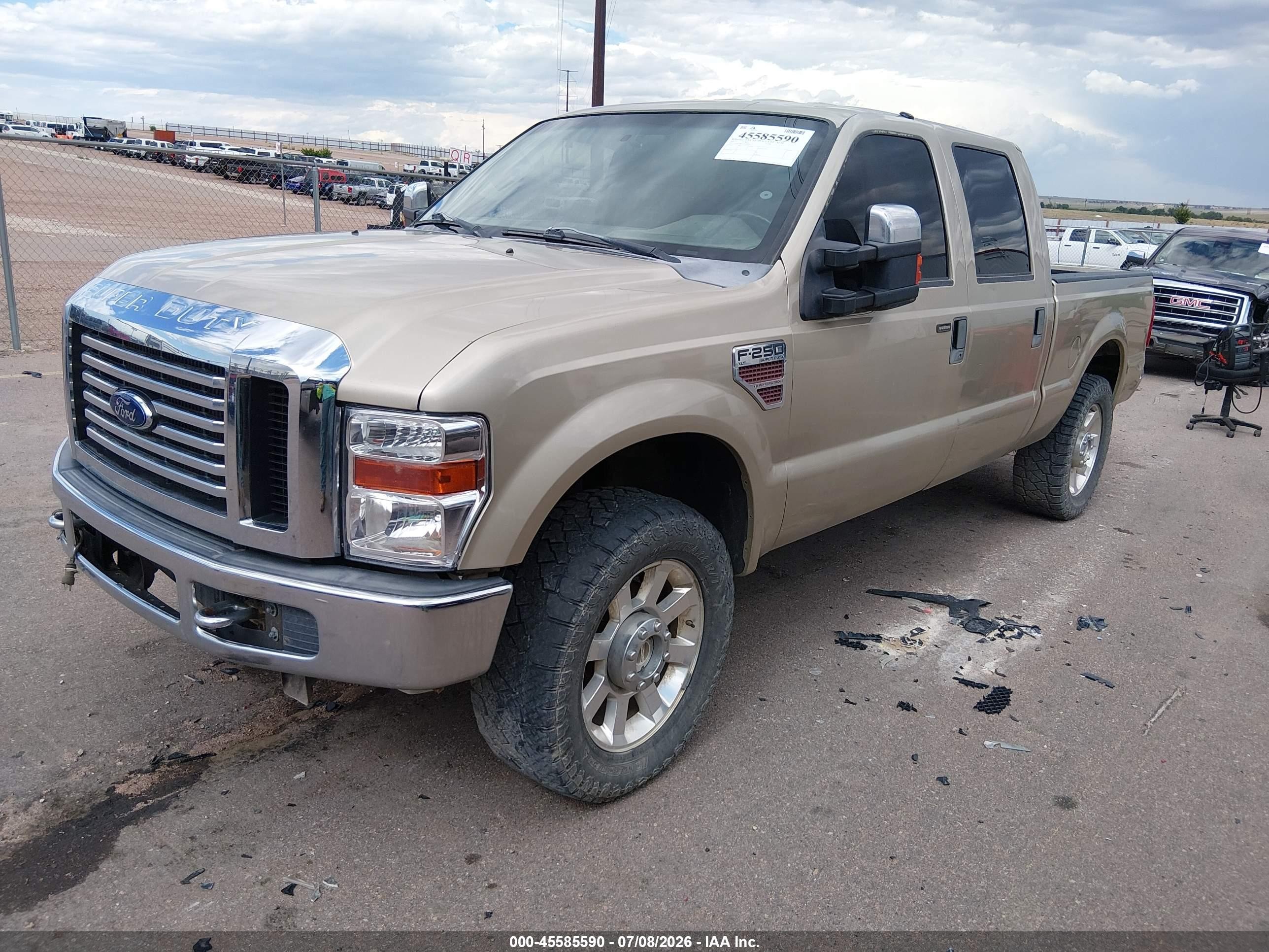 2010 Ford F-250 Cabela's/harley-davidson/king Ranch/lariat/xl/xlt Gold vin: 1FTSW2BR2AEA78458