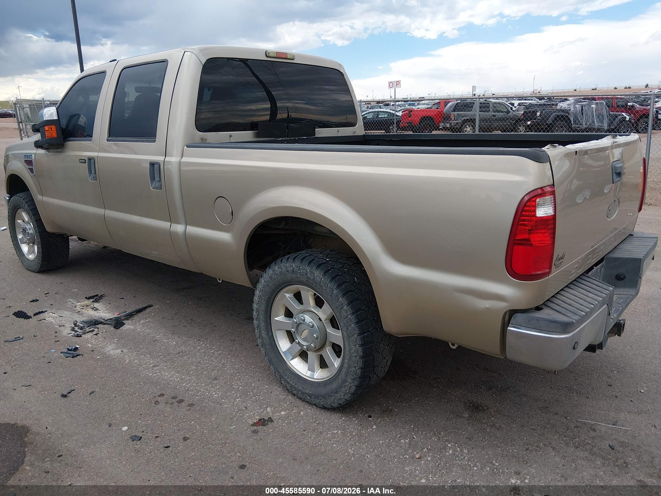 2010 Ford F-250 Cabela's/harley-davidson/king Ranch/lariat/xl/xlt Gold vin: 1FTSW2BR2AEA78458