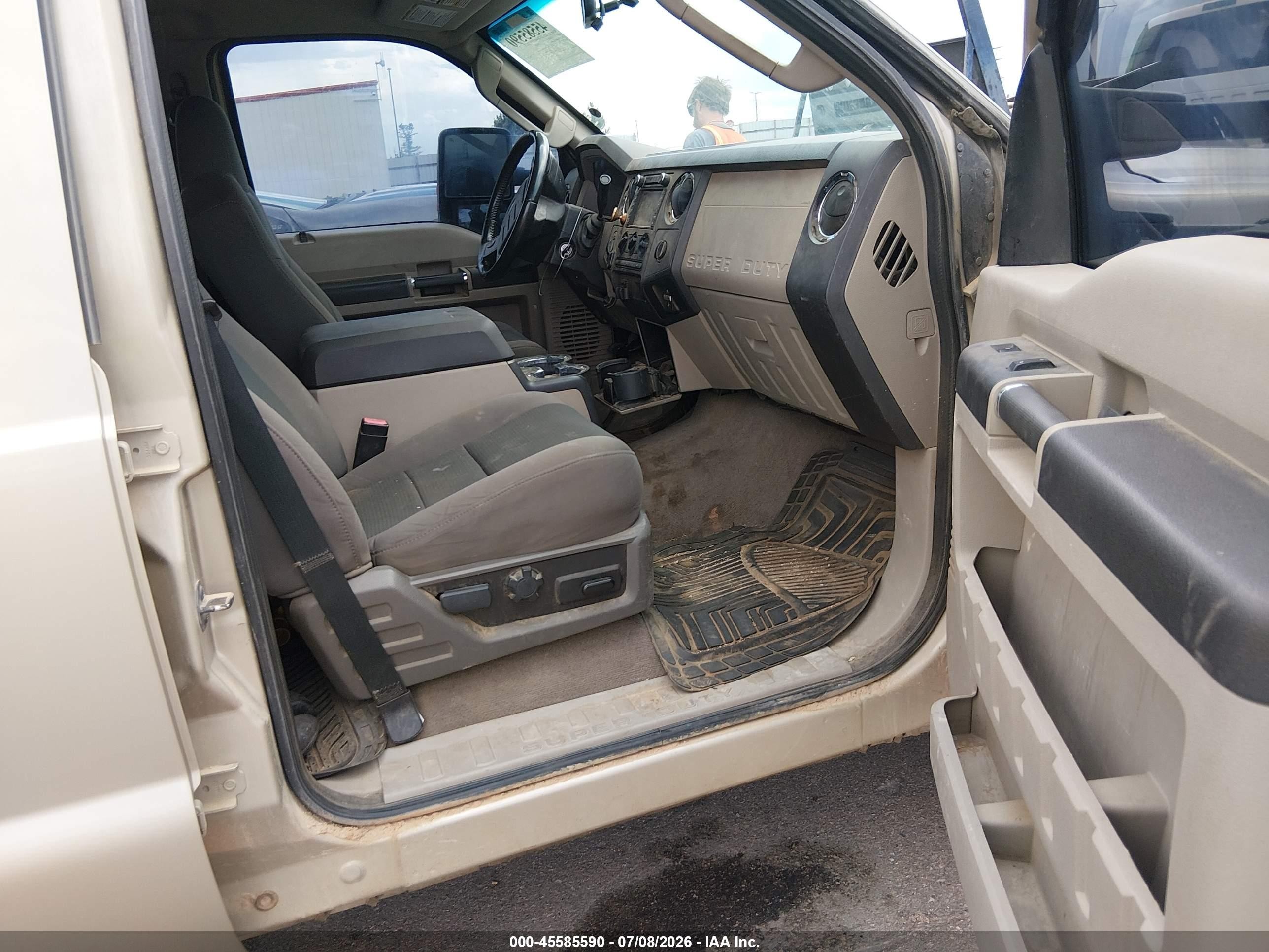 2010 Ford F-250 Cabela's/harley-davidson/king Ranch/lariat/xl/xlt Gold vin: 1FTSW2BR2AEA78458