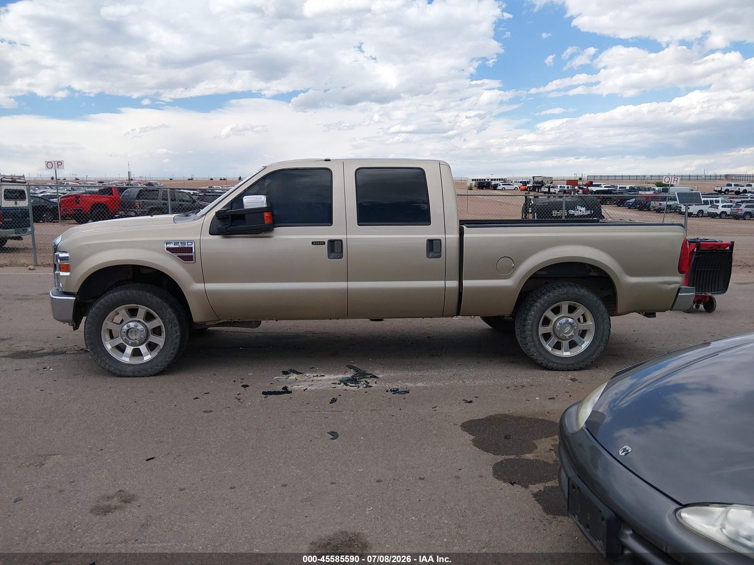 2010 Ford F-250 Cabela's/harley-davidson/king Ranch/lariat/xl/xlt Gold vin: 1FTSW2BR2AEA78458