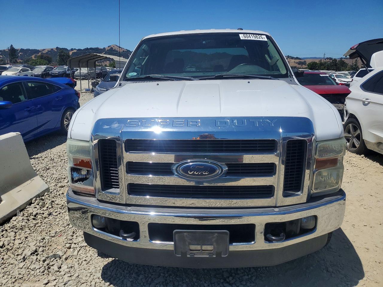 2010 Ford F250 Super Duty White vin: 1FTSW2BR3AEA45663