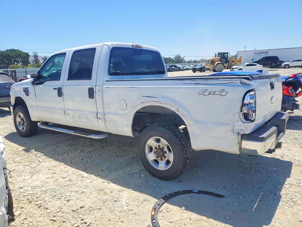 2010 Ford F250 Super Duty White vin: 1FTSW2BR3AEA45663