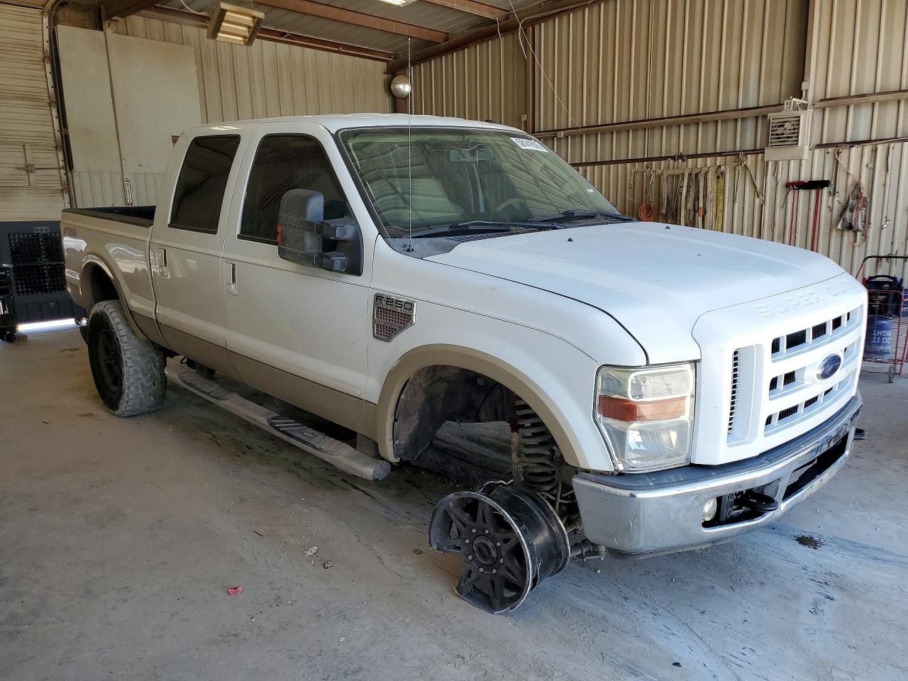 2010 Ford F250 Super Duty White vin: 1FTSW2BR4AEA26538