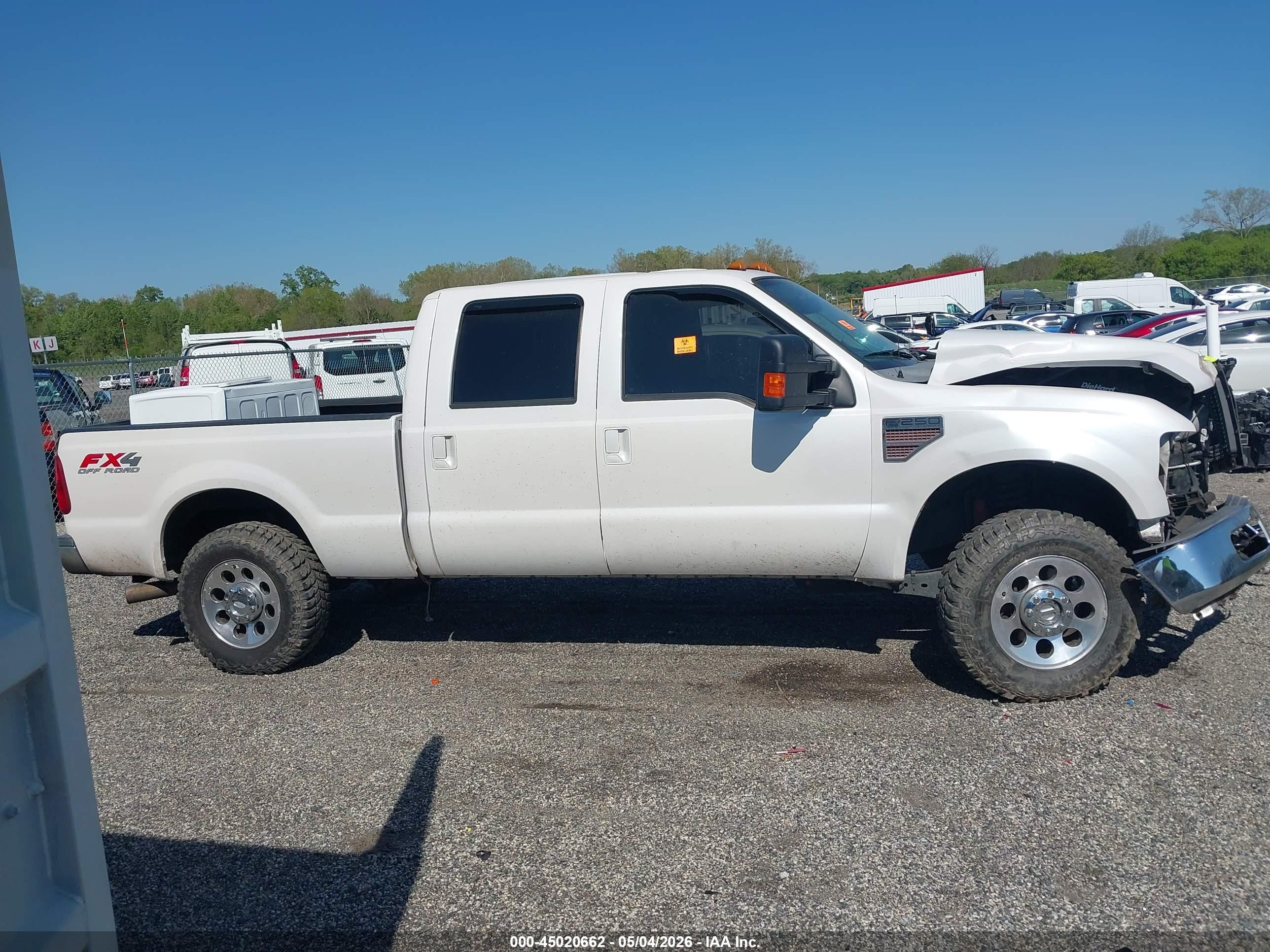2010 Ford F-250 Cabela's/harley-davidson/king Ranch/lariat/xl/xlt White vin: 1FTSW2BR4AEA67493