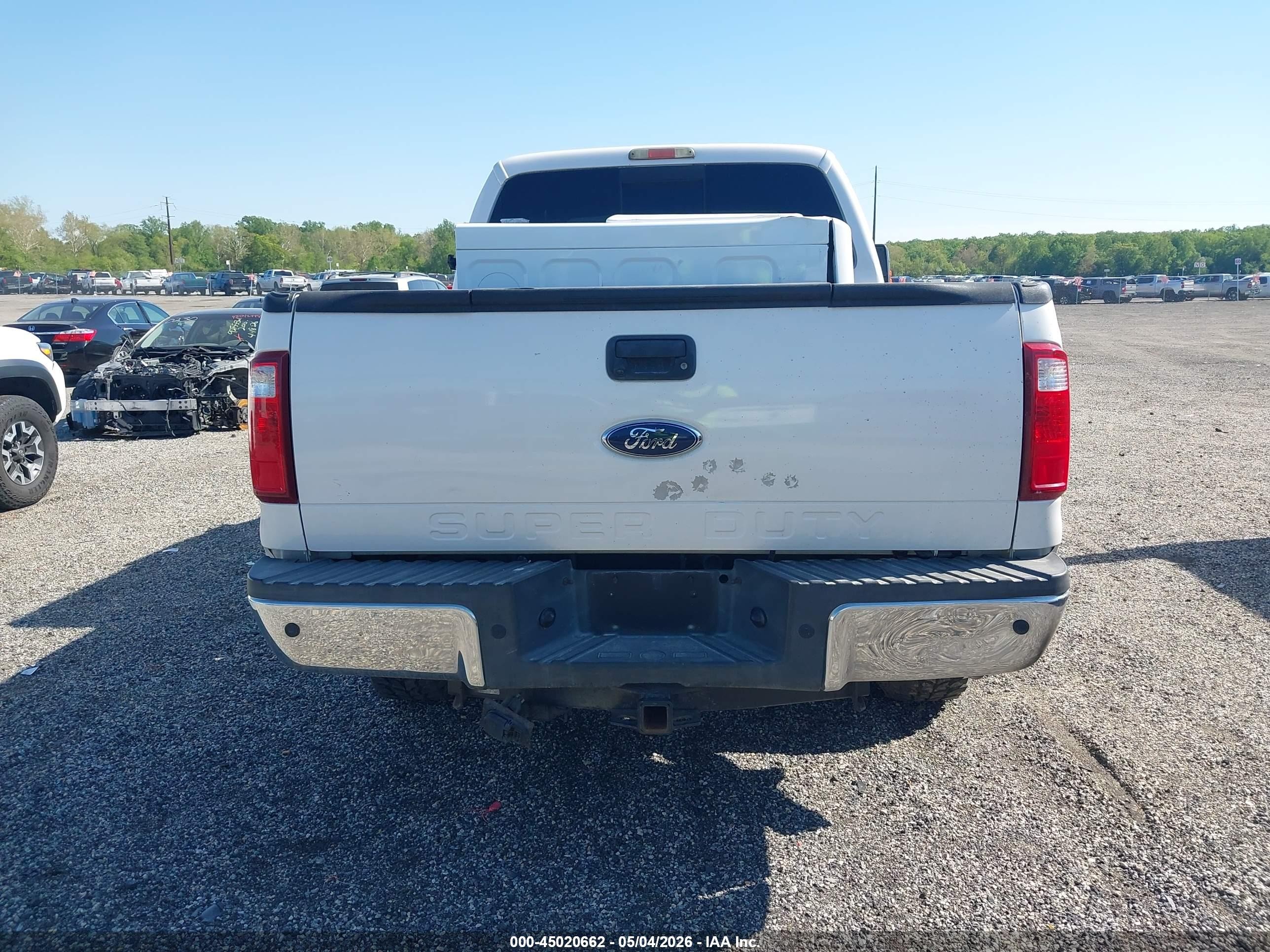2010 Ford F-250 Cabela's/harley-davidson/king Ranch/lariat/xl/xlt White vin: 1FTSW2BR4AEA67493