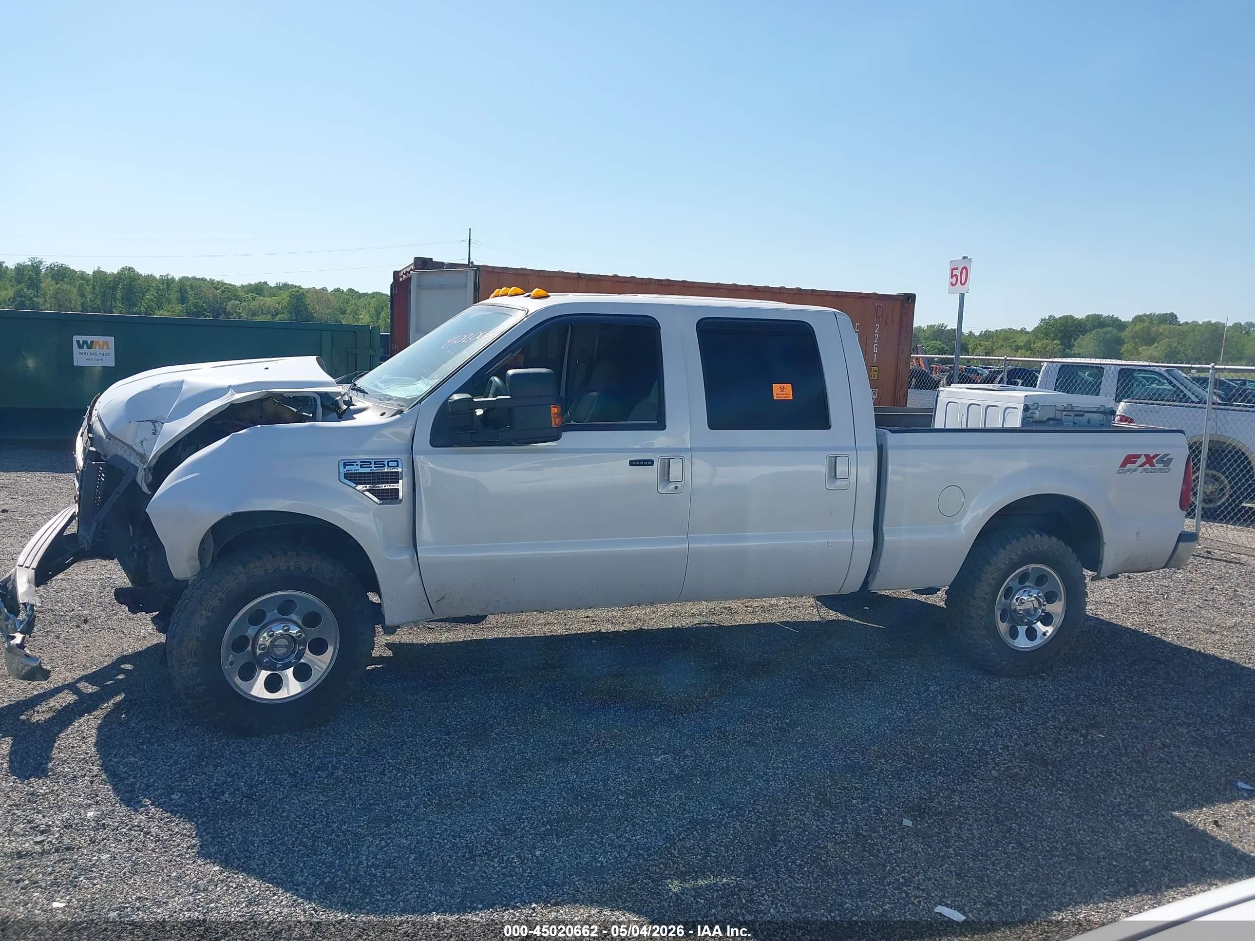 2010 Ford F-250 Cabela's/harley-davidson/king Ranch/lariat/xl/xlt White vin: 1FTSW2BR4AEA67493