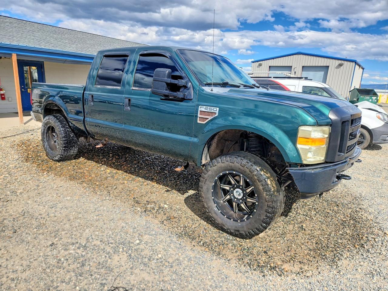 2010 Ford F250 Super Duty Green vin: 1FTSW2BR6AEA67396