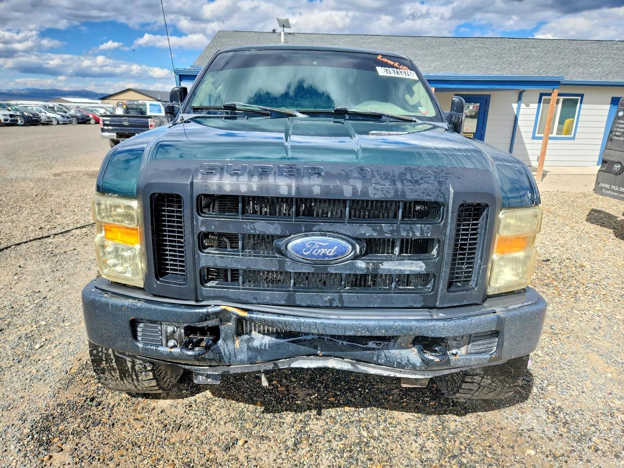 2010 Ford F250 Super Duty Green vin: 1FTSW2BR6AEA67396