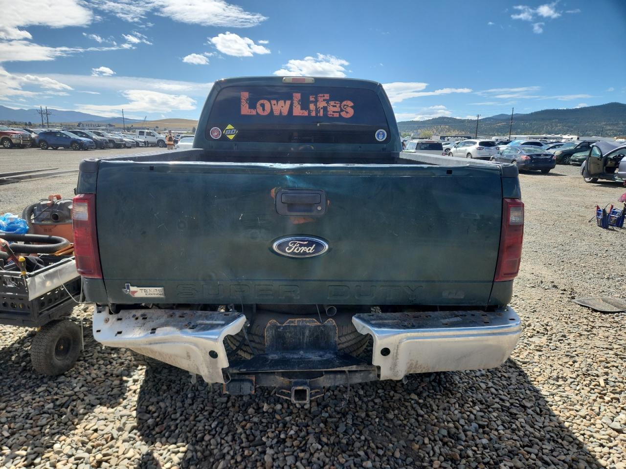 2010 Ford F250 Super Duty Green vin: 1FTSW2BR6AEA67396 Damage: Tailgate, Multiple Dents/Paint Damage, 6