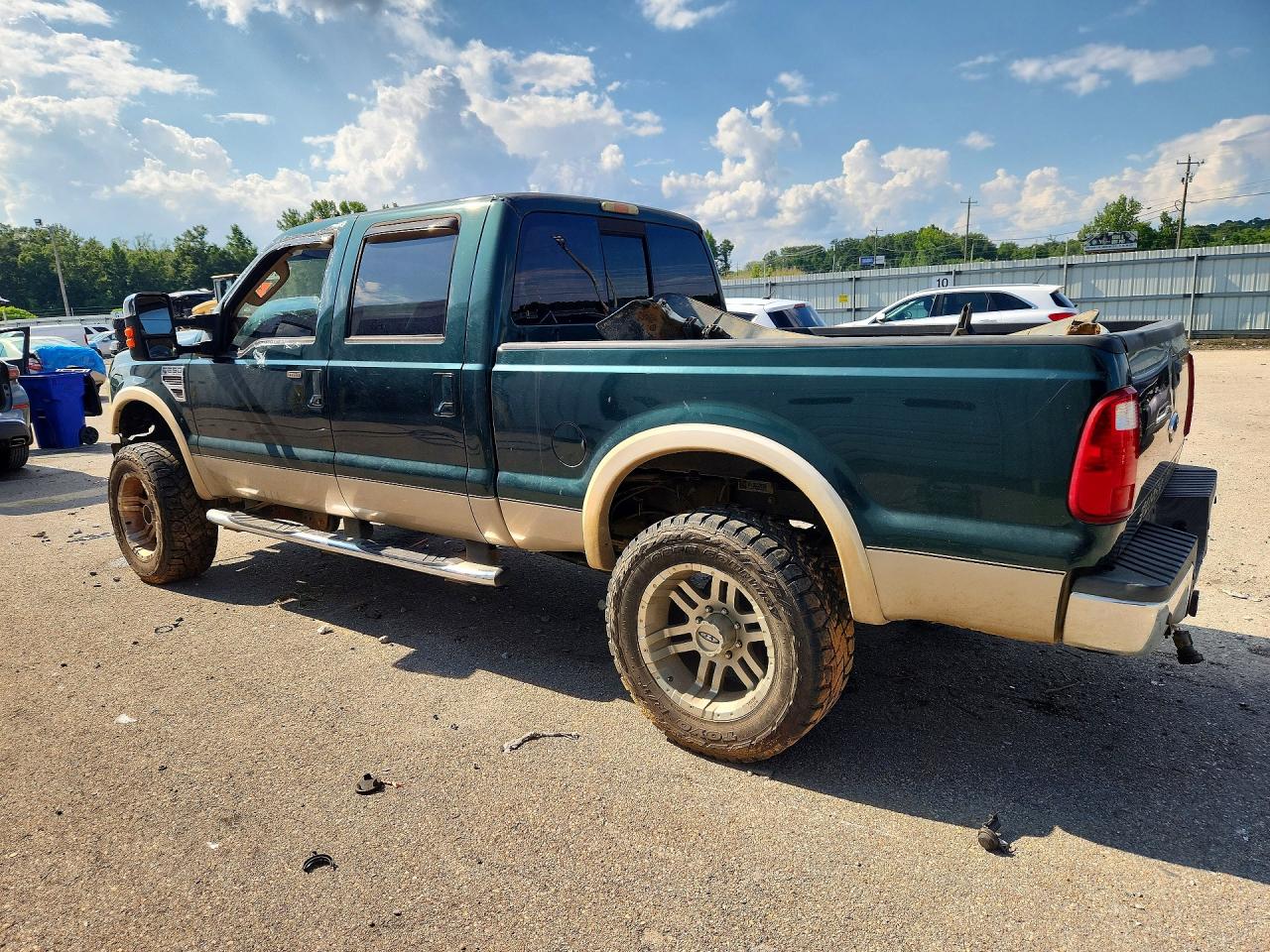 2010 Ford F250 Super Duty Зеленый vin: 1FTSW2BR6AEA78141