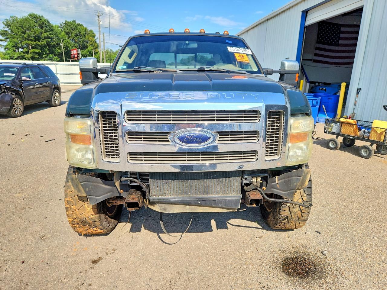 2010 Ford F250 Super Duty Зеленый vin: 1FTSW2BR6AEA78141