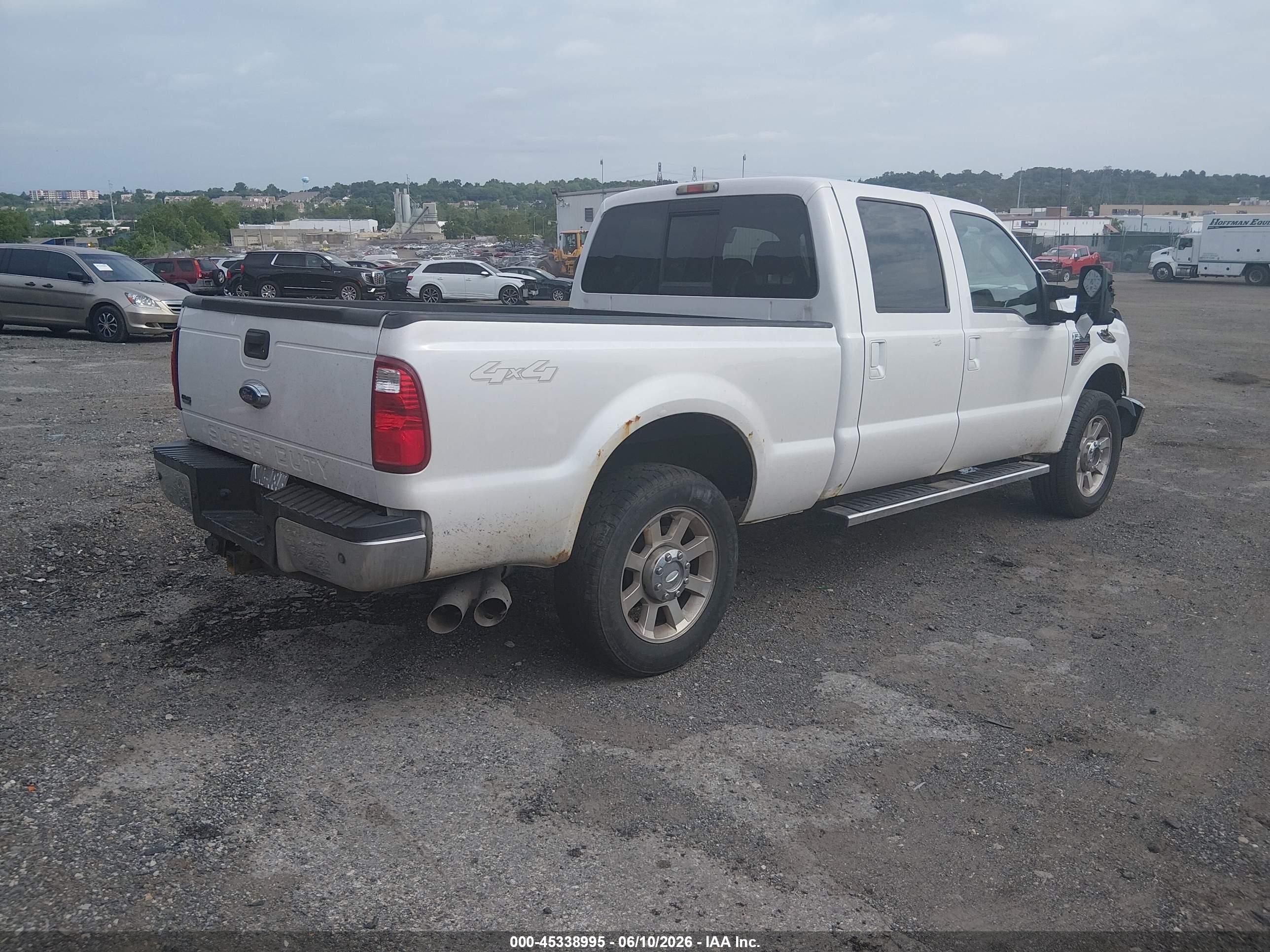 2010 Ford Super Duty F-250 Srw Cabelas/harley-davidson/king Ranch/lariat/xl/xlt White vin: 1FTSW2BR6AEB07024
