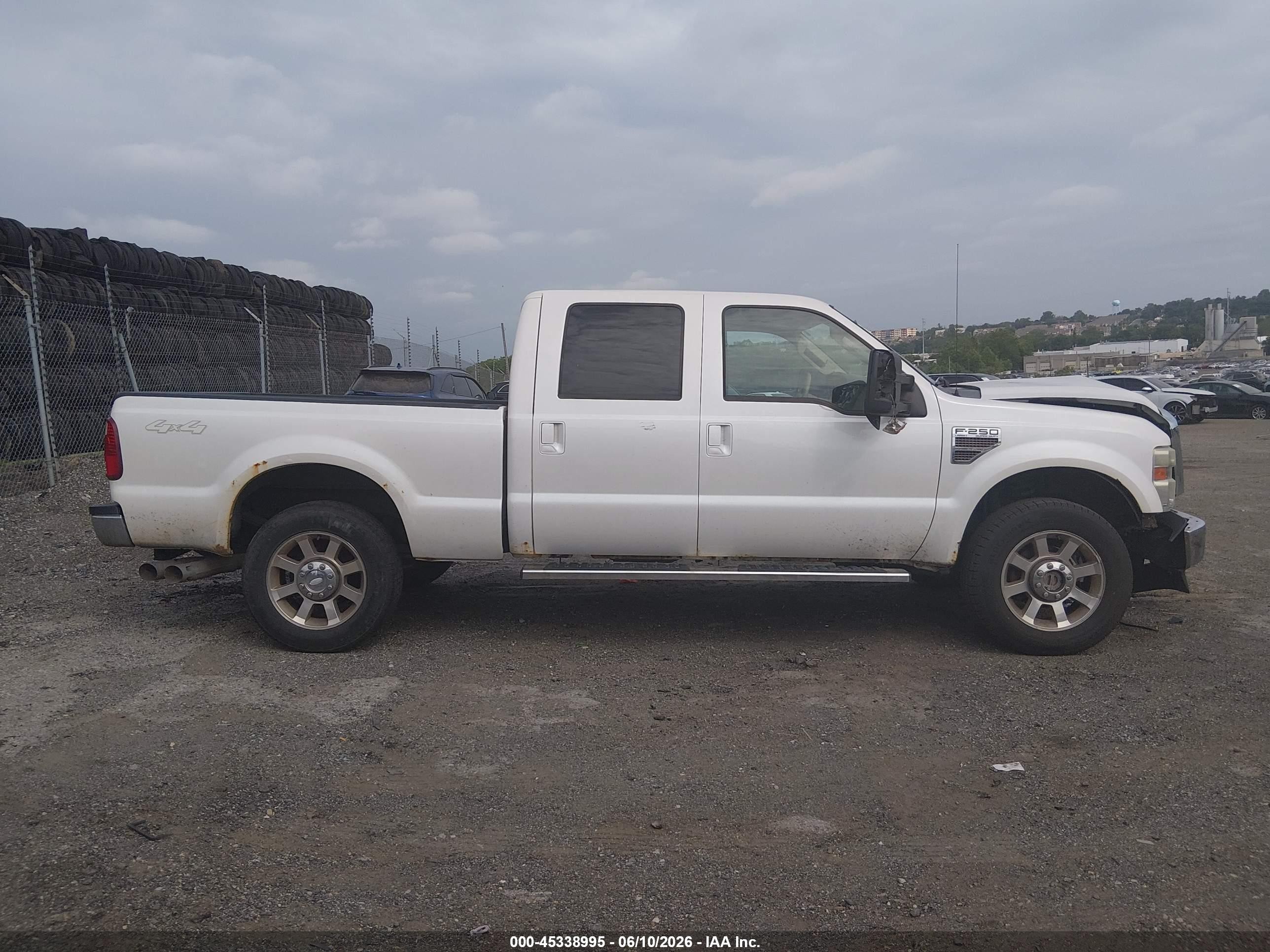 2010 Ford Super Duty F-250 Srw Cabelas/harley-davidson/king Ranch/lariat/xl/xlt White vin: 1FTSW2BR6AEB07024