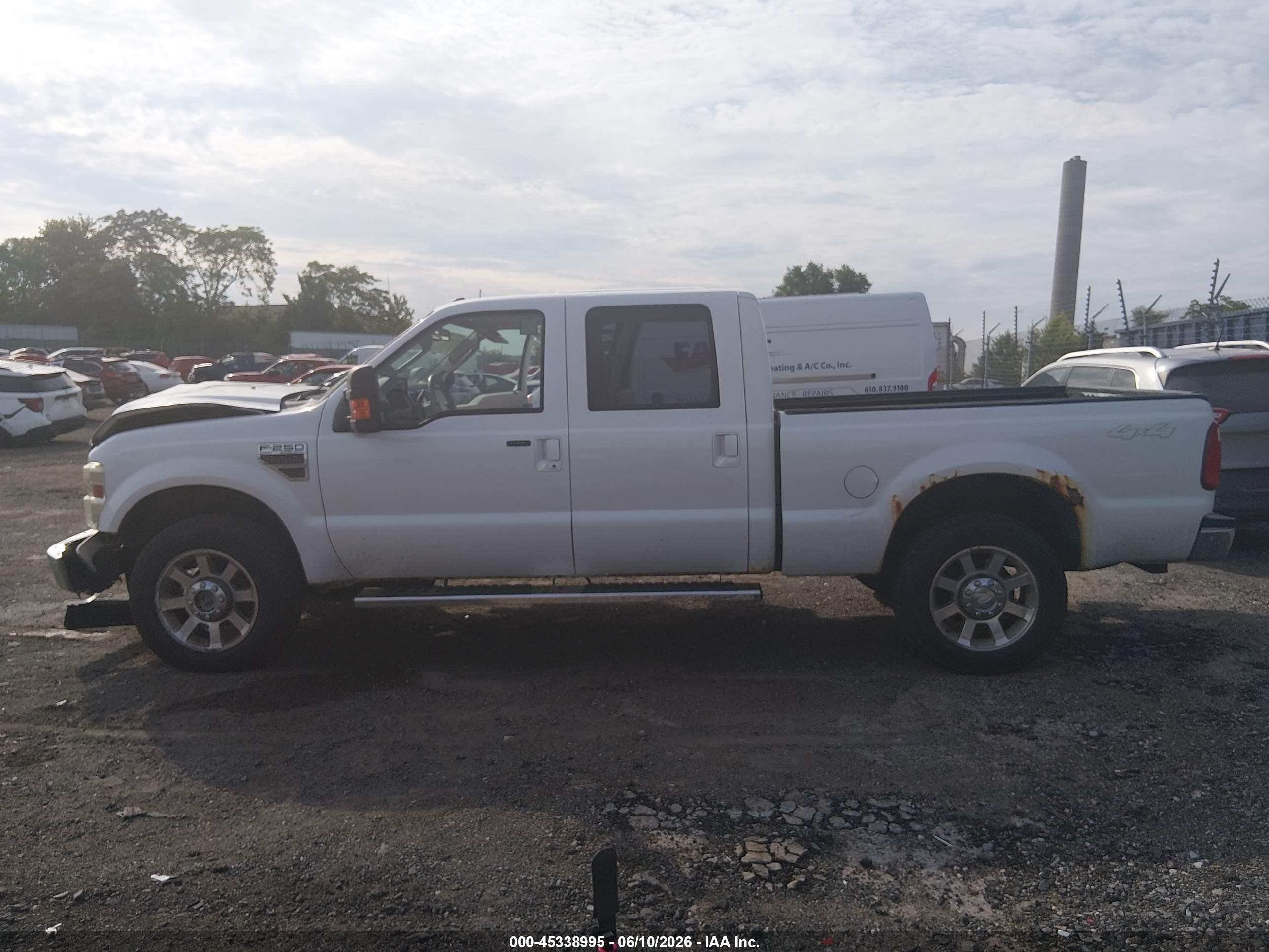 2010 Ford Super Duty F-250 Srw Cabelas/harley-davidson/king Ranch/lariat/xl/xlt White vin: 1FTSW2BR6AEB07024
