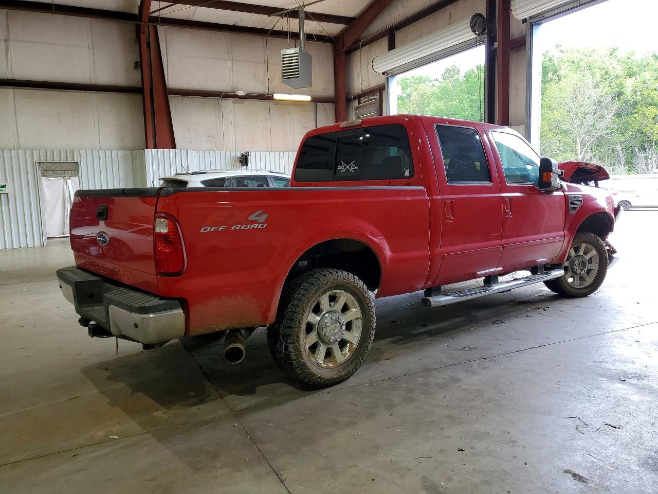 2010 Ford F250 Super Duty Red vin: 1FTSW2BR7AEA09216