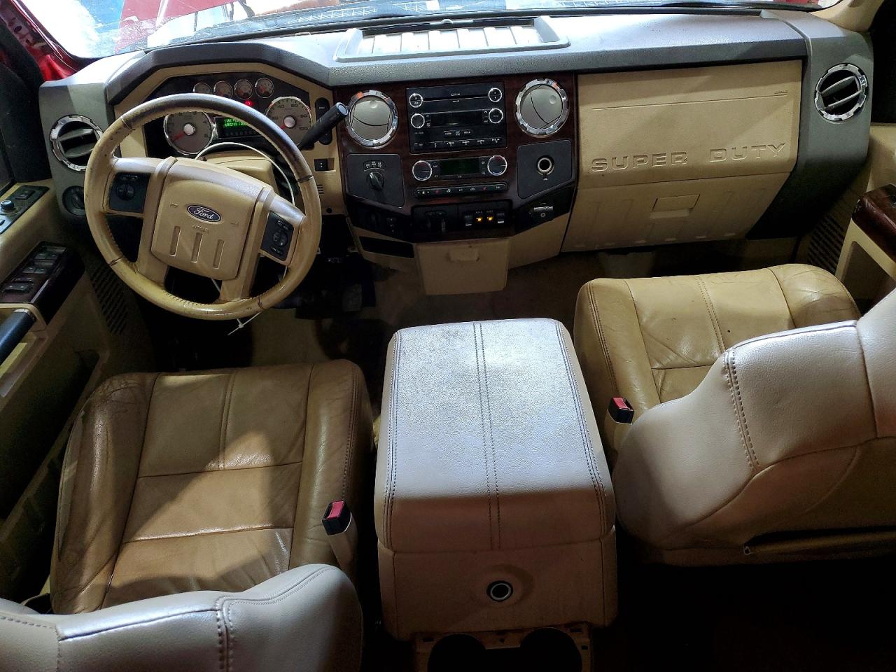 2010 Ford F250 Super Duty Red vin: 1FTSW2BR7AEA09216