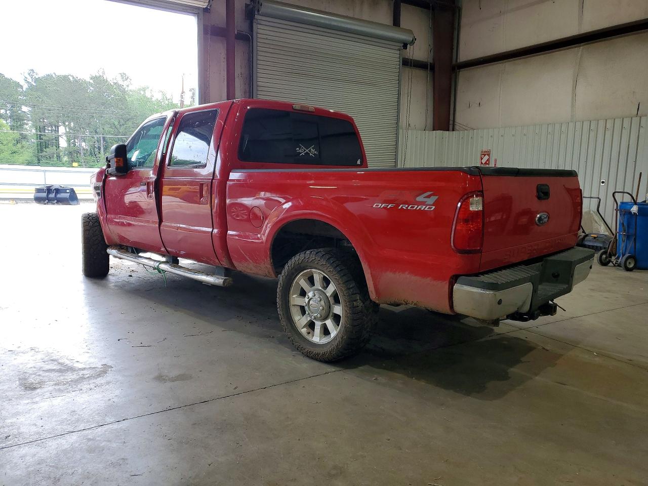 2010 Ford F250 Super Duty Red vin: 1FTSW2BR7AEA09216