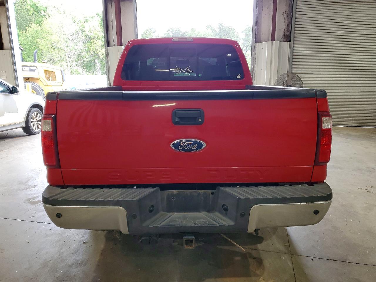 2010 Ford F250 Super Duty Red vin: 1FTSW2BR7AEA09216
