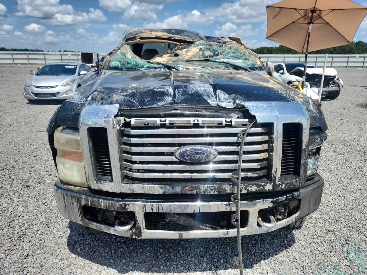 2010 Ford F250 Super Duty Black vin: 1FTSW2BR7AEA37517