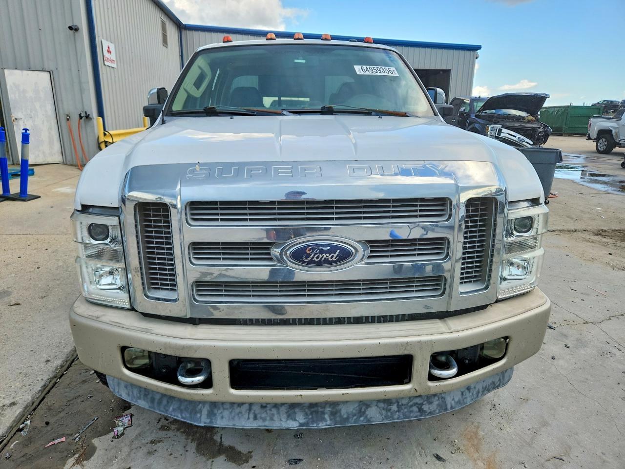 2010 Ford F250 Super Duty White vin: 1FTSW2BR8AEA06678