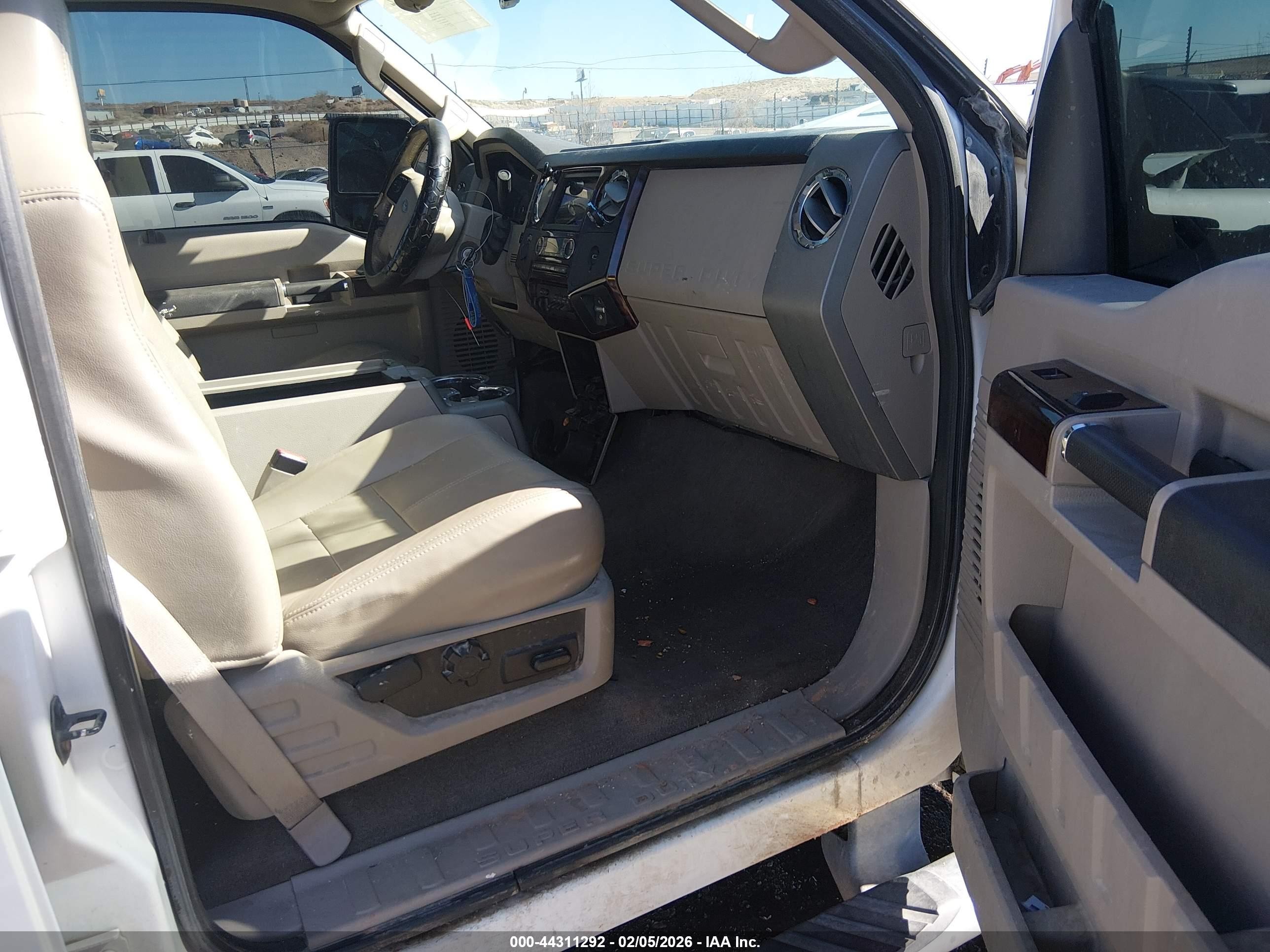 2010 Ford F-250 Cabela's/harley-davidson/king Ranch/lariat/xl/xlt White vin: 1FTSW2BR8AEA47103