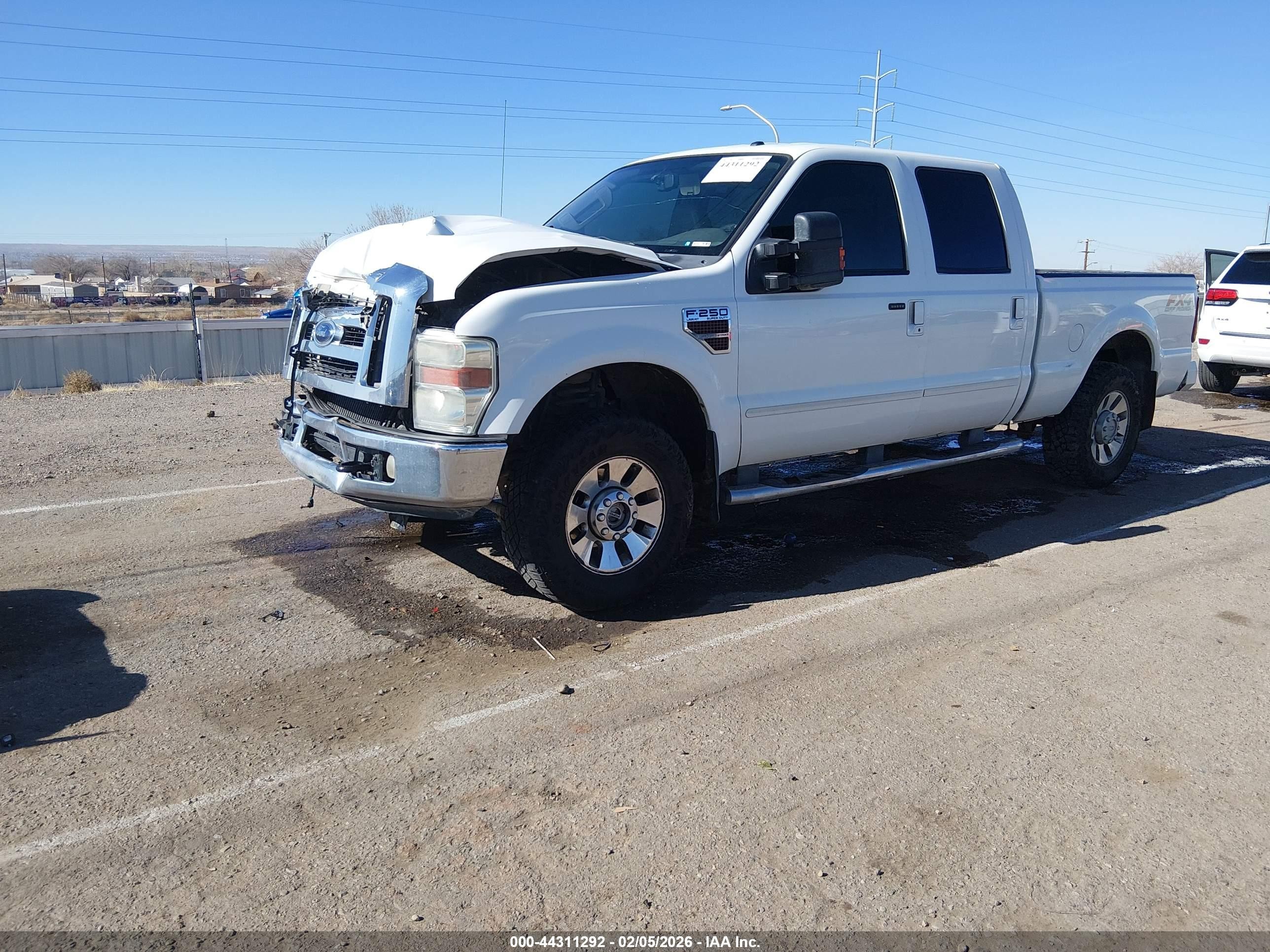 2010 Ford F-250 Cabela's/harley-davidson/king Ranch/lariat/xl/xlt White vin: 1FTSW2BR8AEA47103