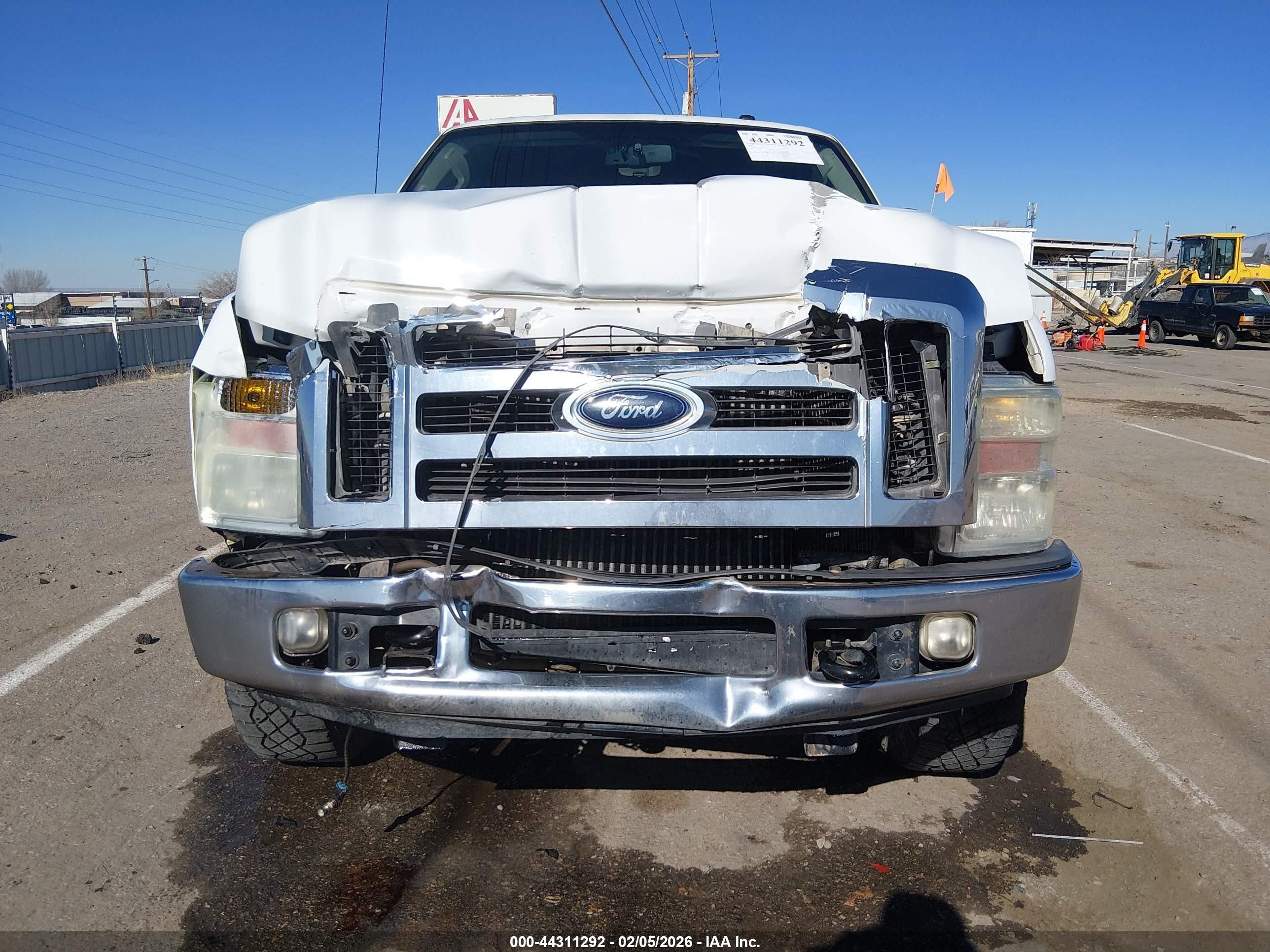 2010 Ford F-250 Cabela's/harley-davidson/king Ranch/lariat/xl/xlt White vin: 1FTSW2BR8AEA47103