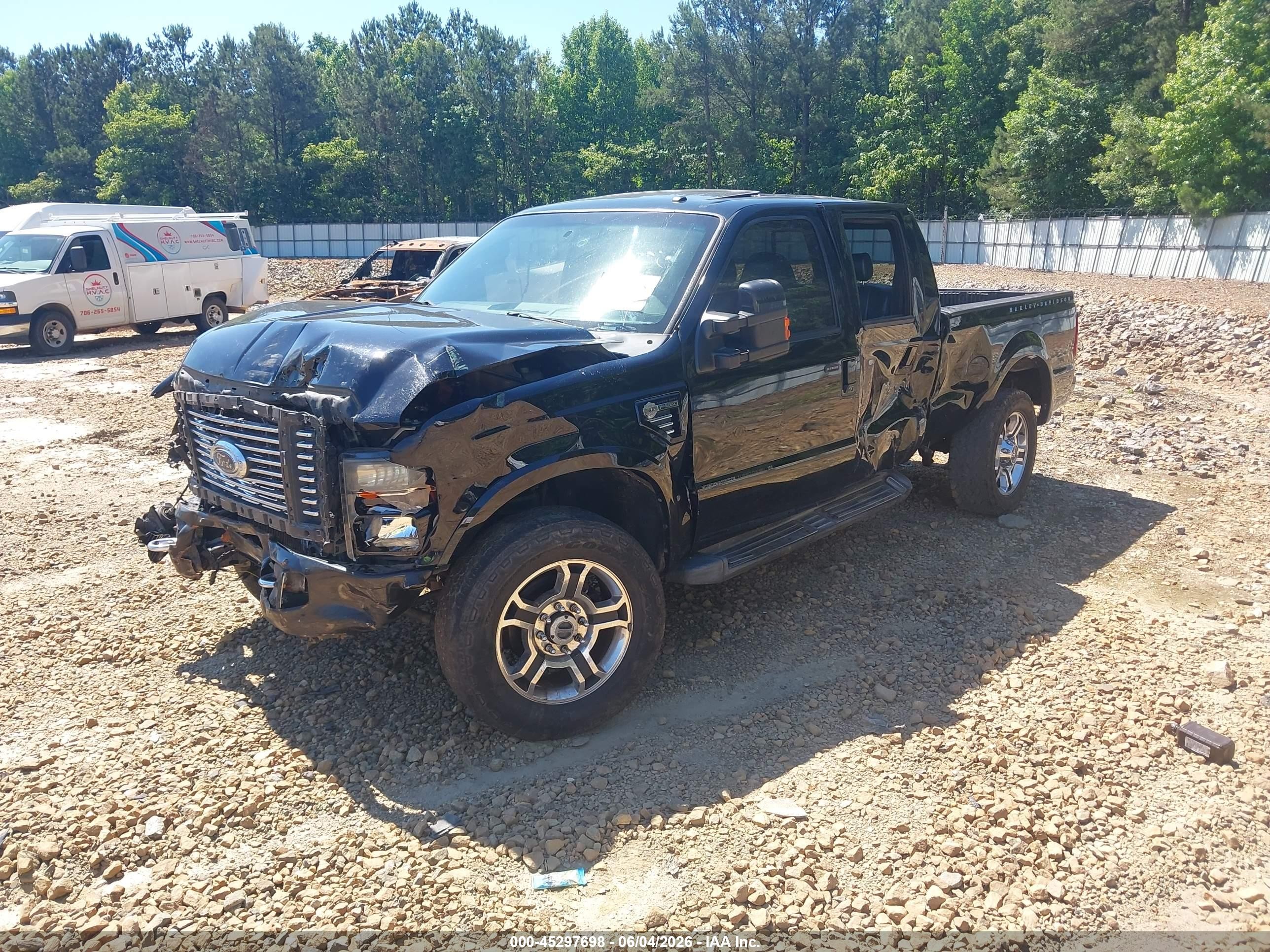 2010 Ford F-250 Cabela's/harley-davidson/king Ranch/lariat/xl/xlt Black vin: 1FTSW2BR8AEA74494