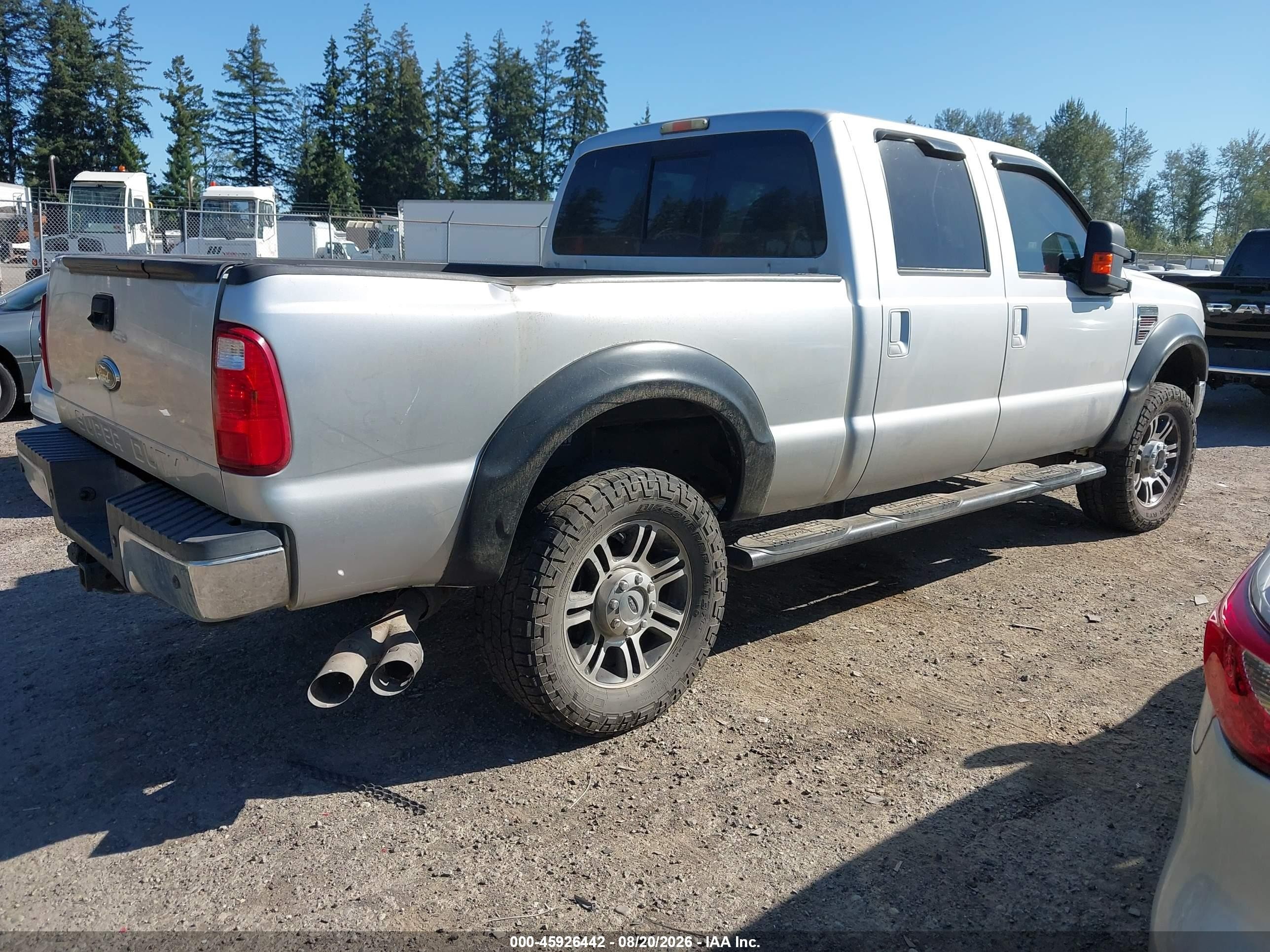2010 Ford Super Duty F-250 Srw Cabelas/harley-davidson/king Ranch/lariat/xl/xlt Silver vin: 1FTSW2BR9AEA51967